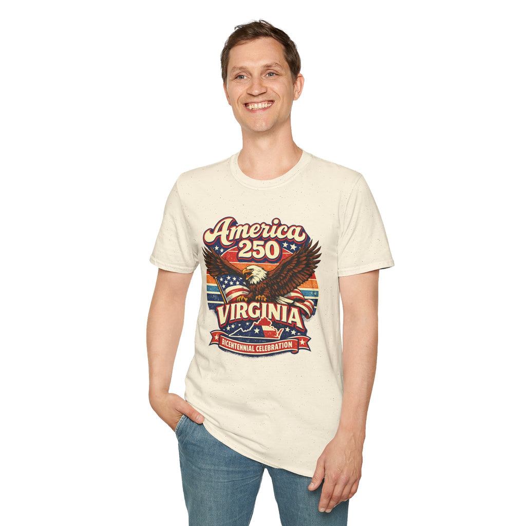 America 250 - Eagle Virginia Design Tee