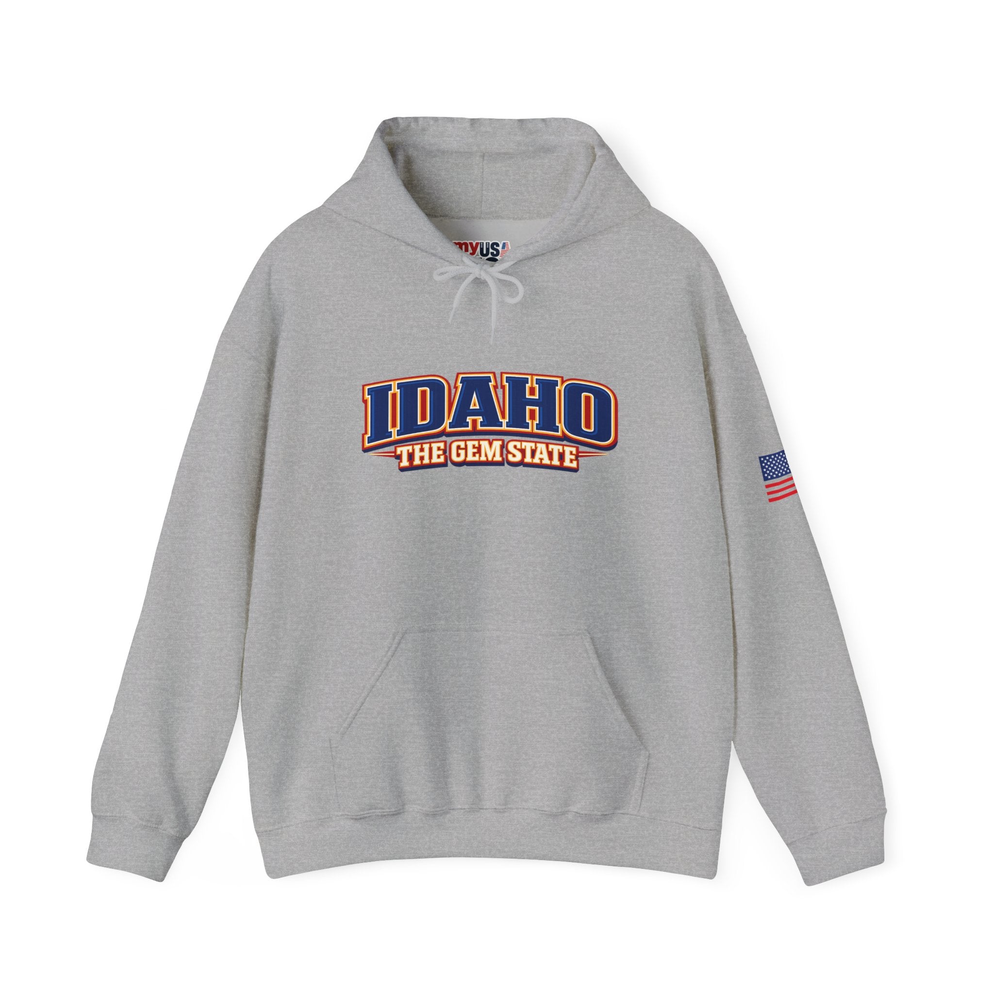 Idaho The Gem State Heavy Blend Hooded Sweatshirt