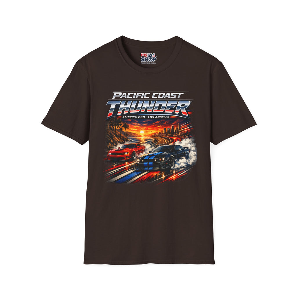 America 250 Los Angeles California Pacific Coast Thunder Tee