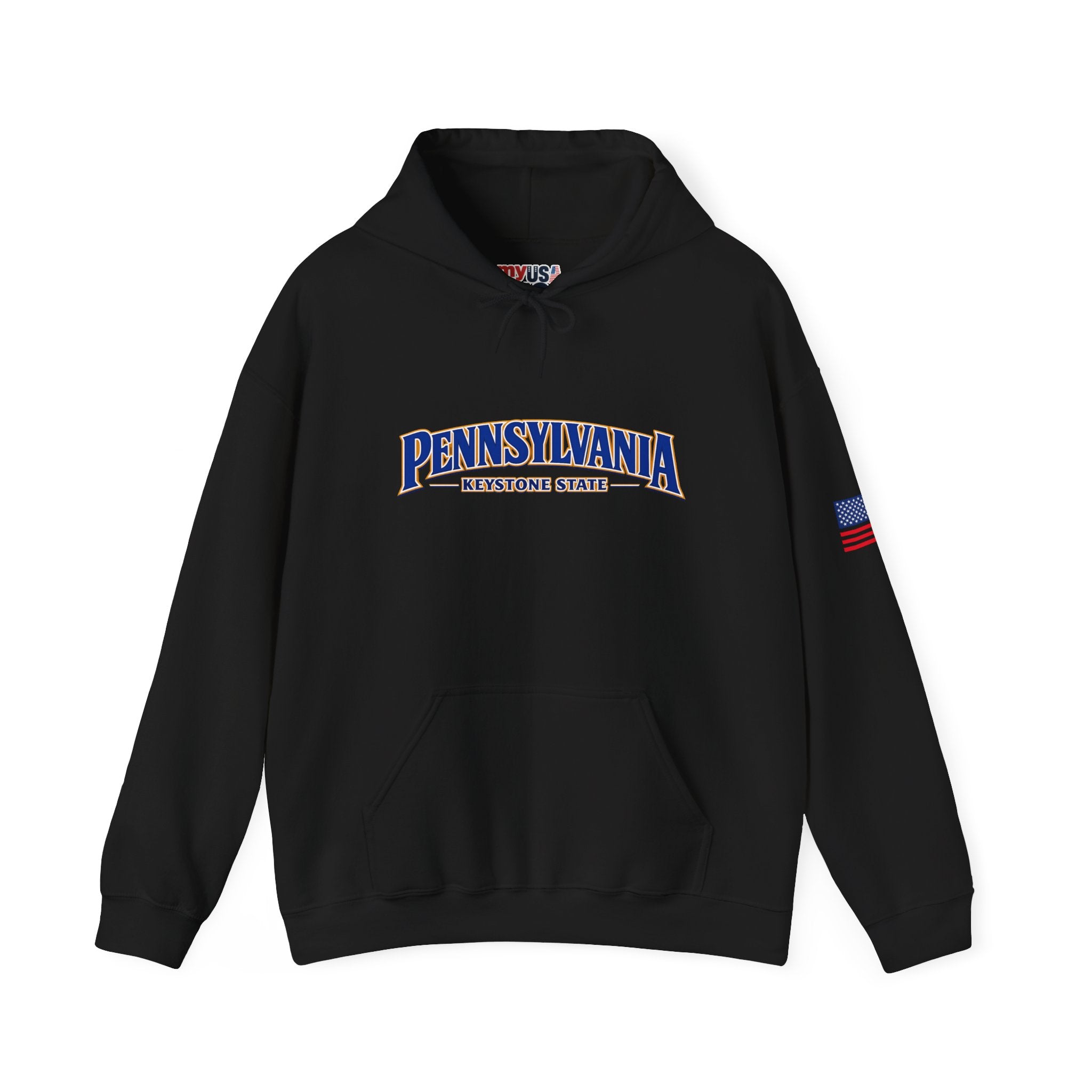 Pennsylvania Keystone State Heavy Blend Hooded Sweatshirt