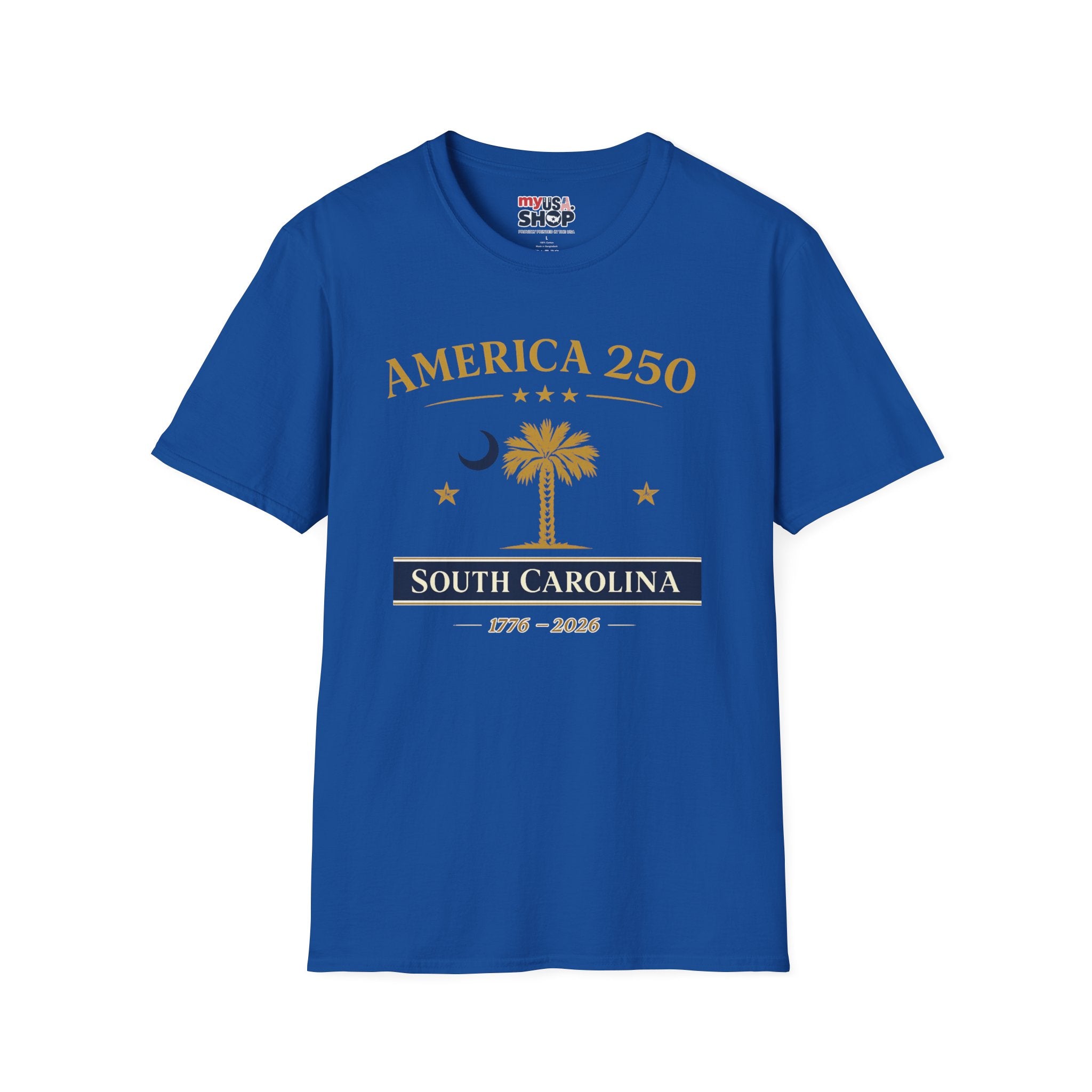 America 250 South Carolina T-Shirt 1776 - 2026 Celebration Tee