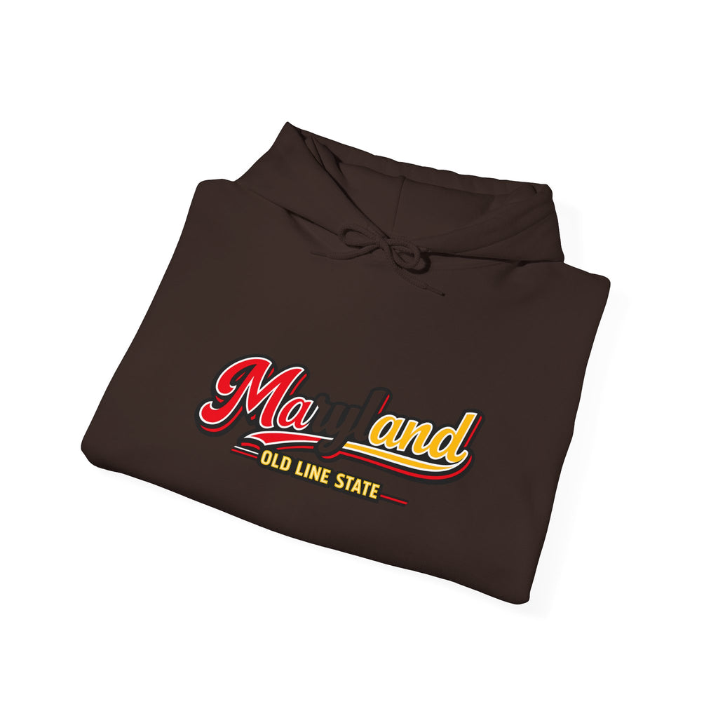Maryland Old Line State Heavy Blend Hooded Sweatshirt