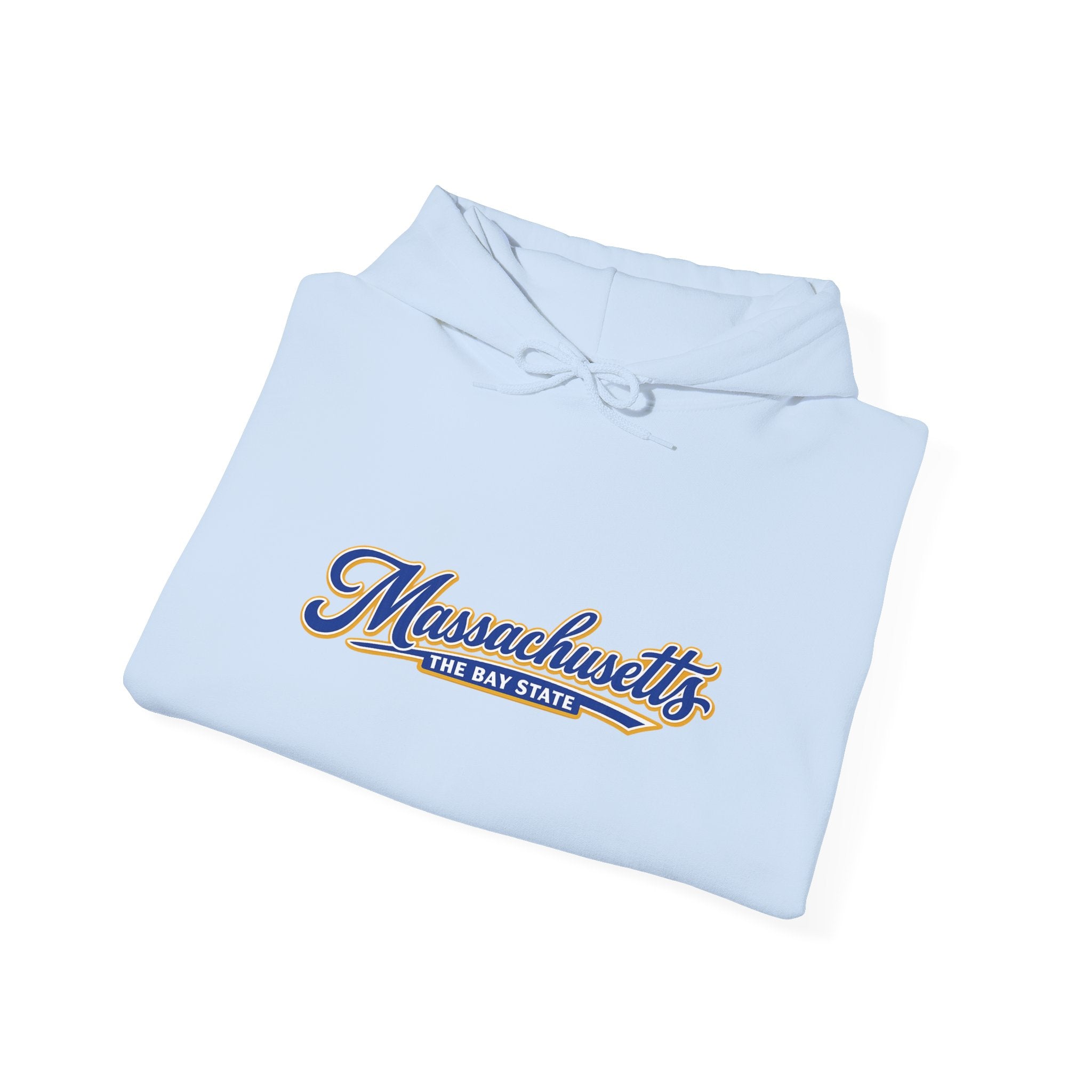 Massachusetts The Bay State Heavy Blend Hooded Sweatshirt