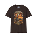 America 250 Celebration T-Shirt — Patriotic Fireworks & Bald Eagle Tee