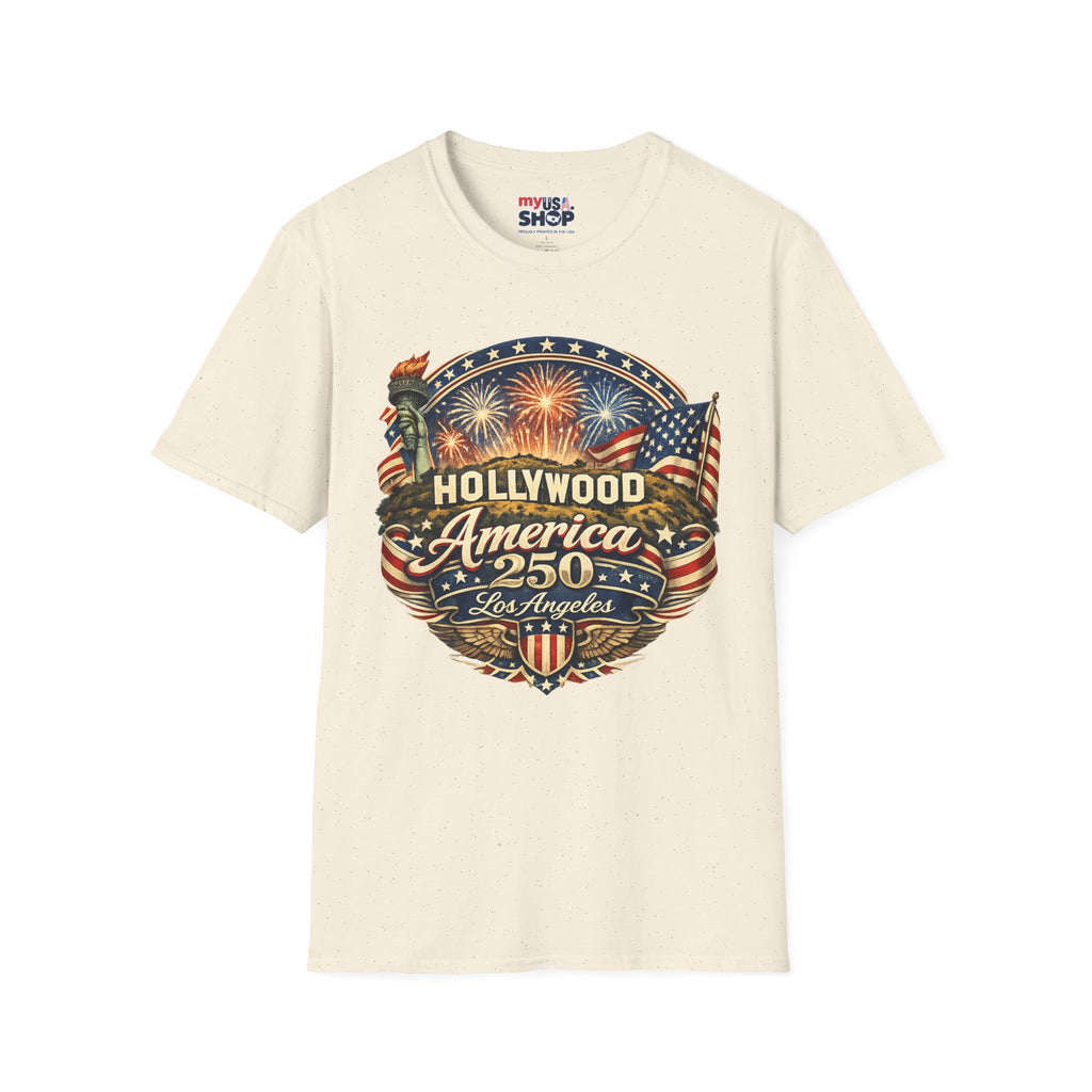 Los Angeles Hollywood Meets America 250 California Tee