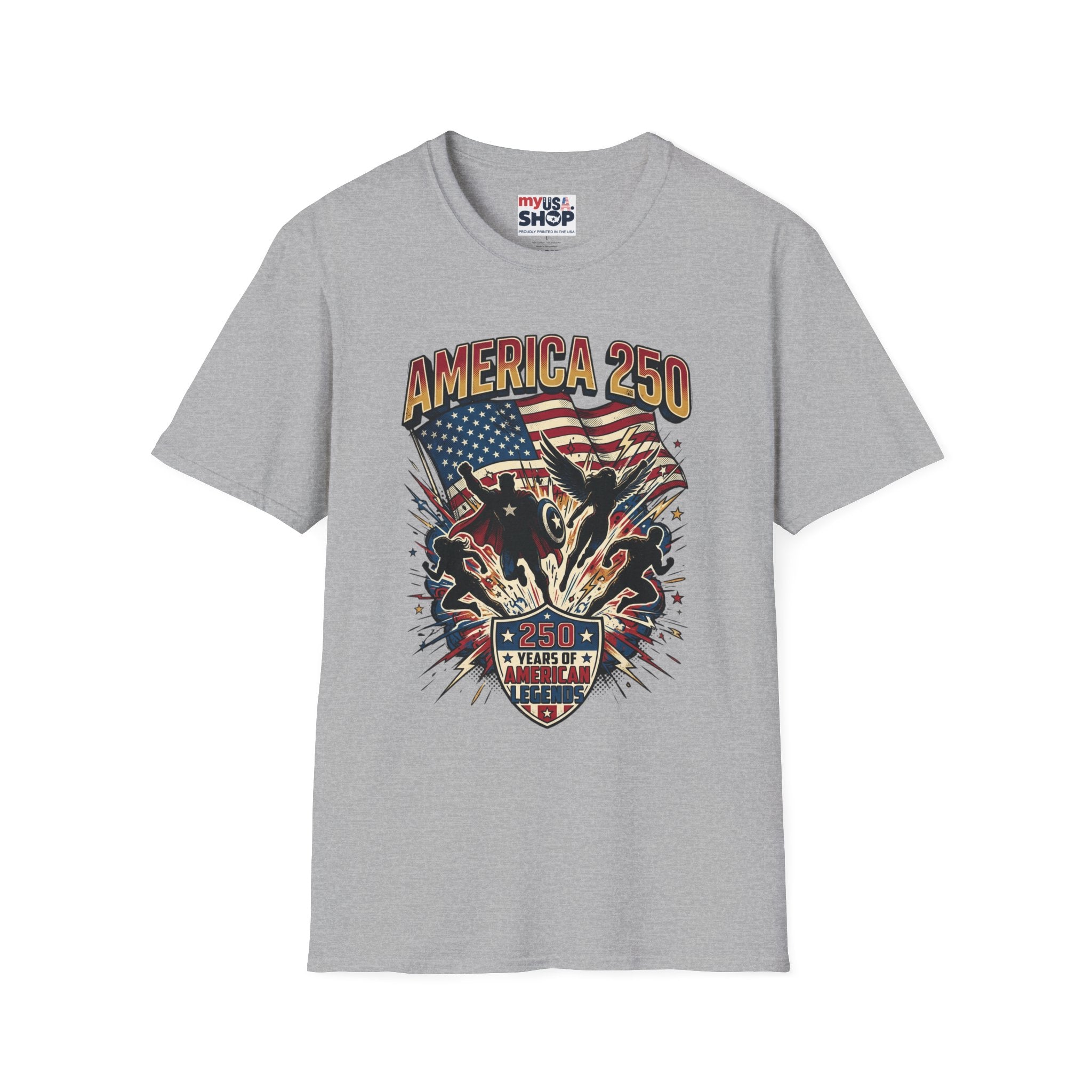 America 250 Unisex Softstyle T-Shirt - Celebrate 250 Years of American Freedom Pop Culture