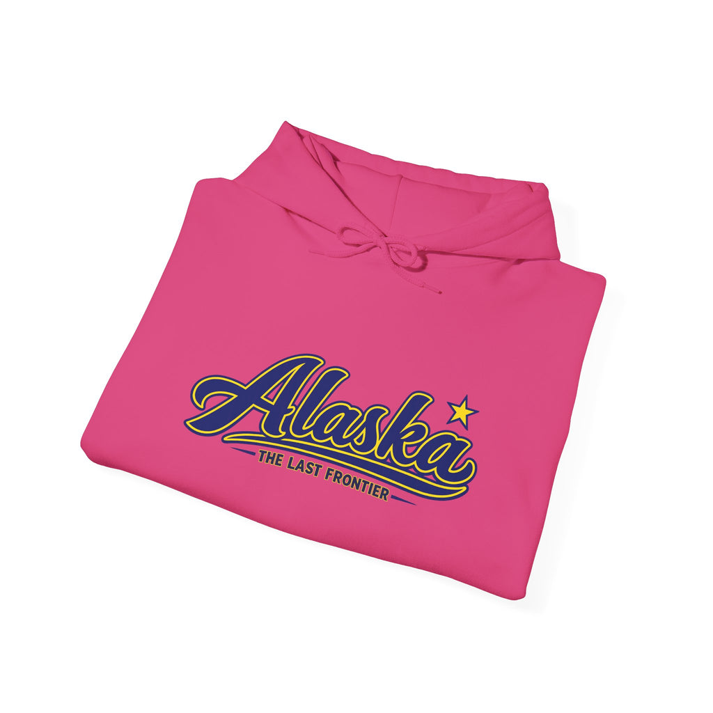 Alaska The Last Frontier Heavy Blend Hooded Sweatshirt
