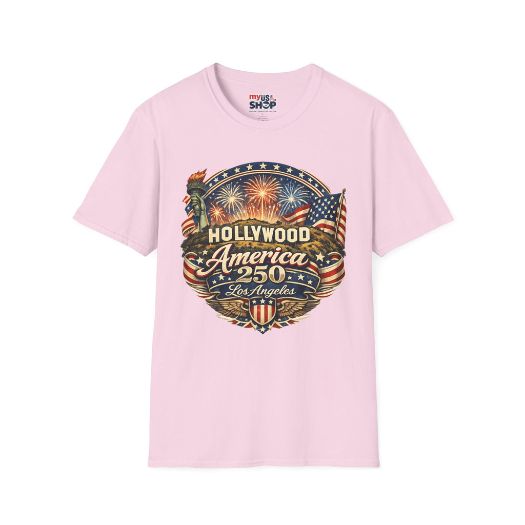 Los Angeles Hollywood Meets America 250 California Tee