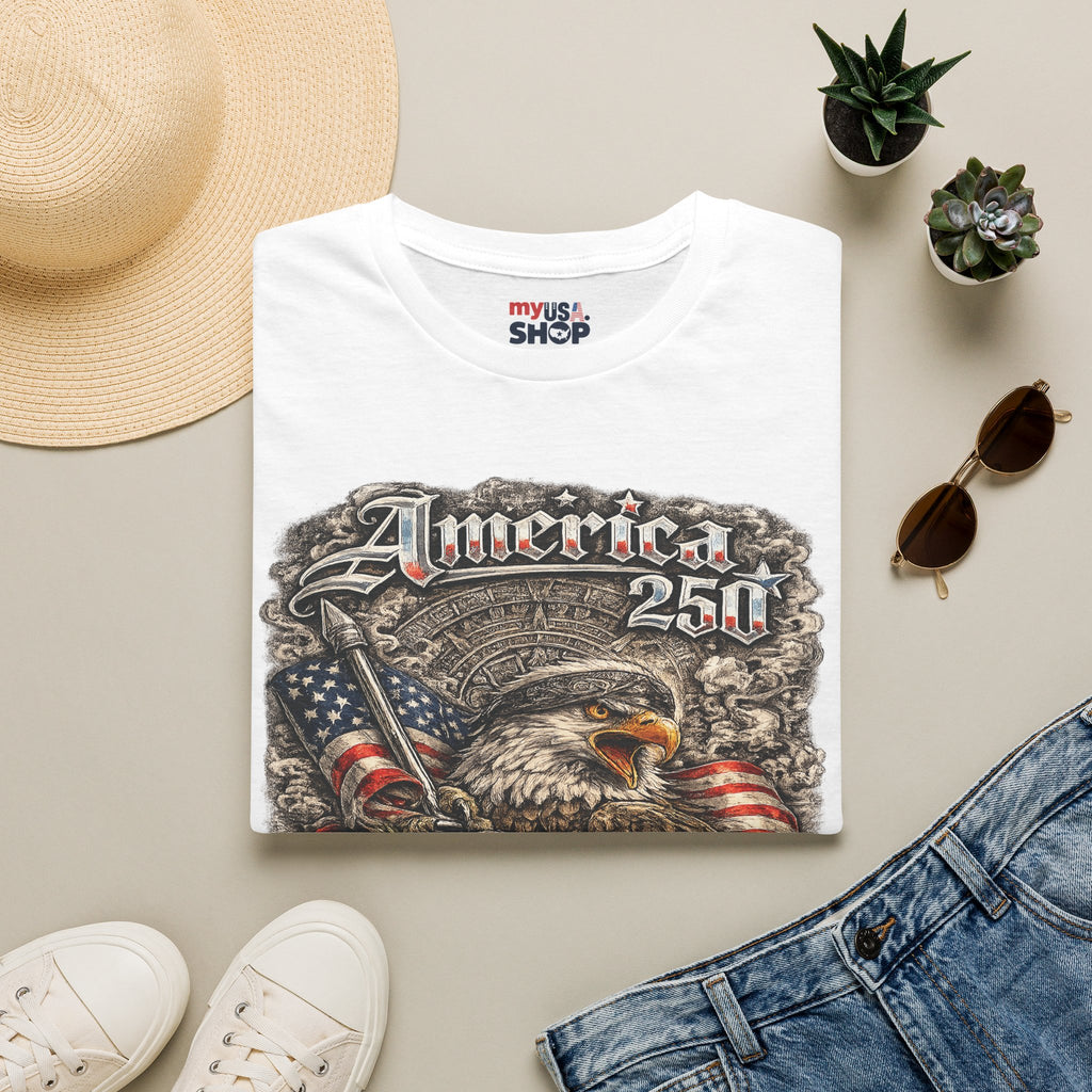 America 250 Eagle — Chicano Proud & Brave Patriotic