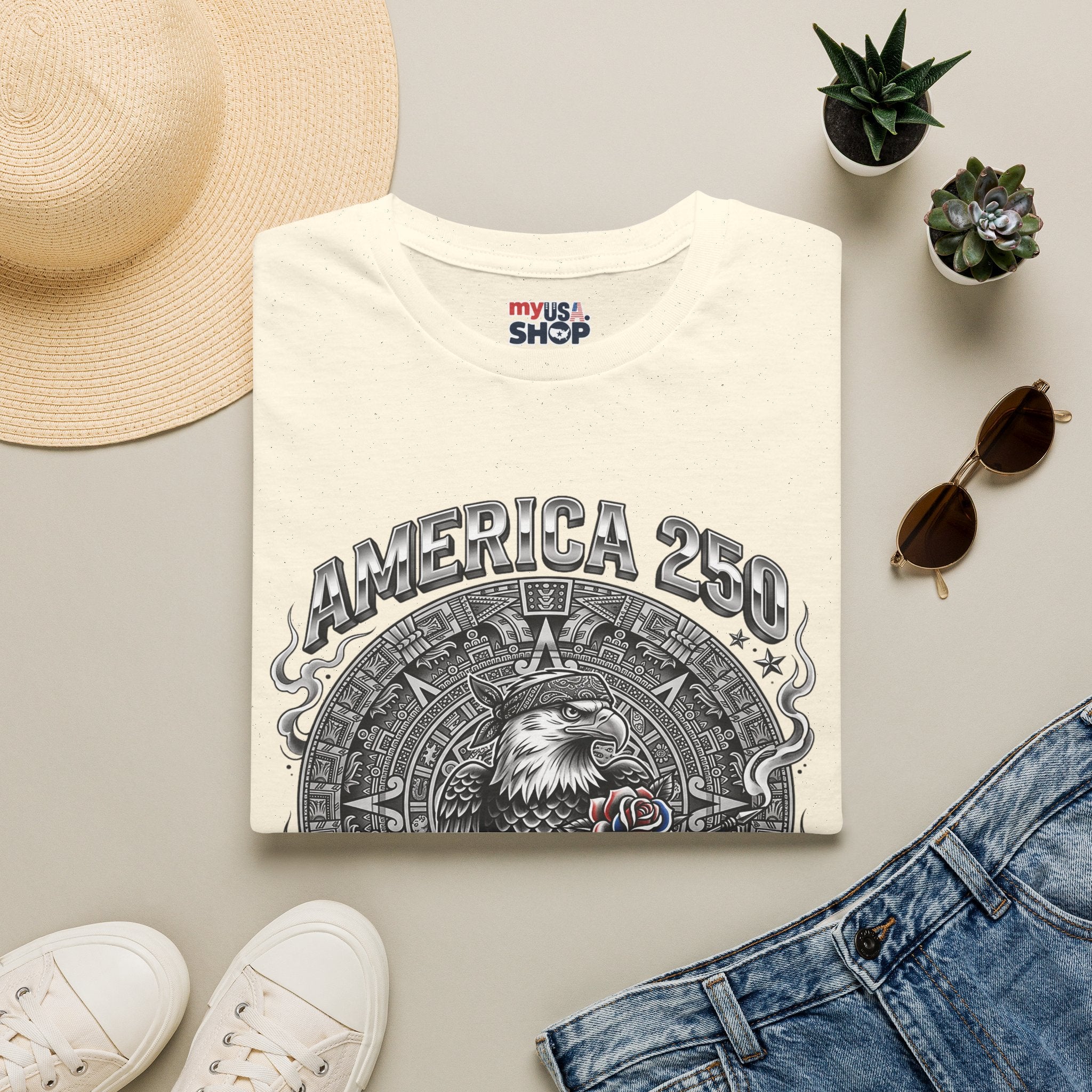 America 250 Eagle Emblem — Patriotic 250th Anniversary