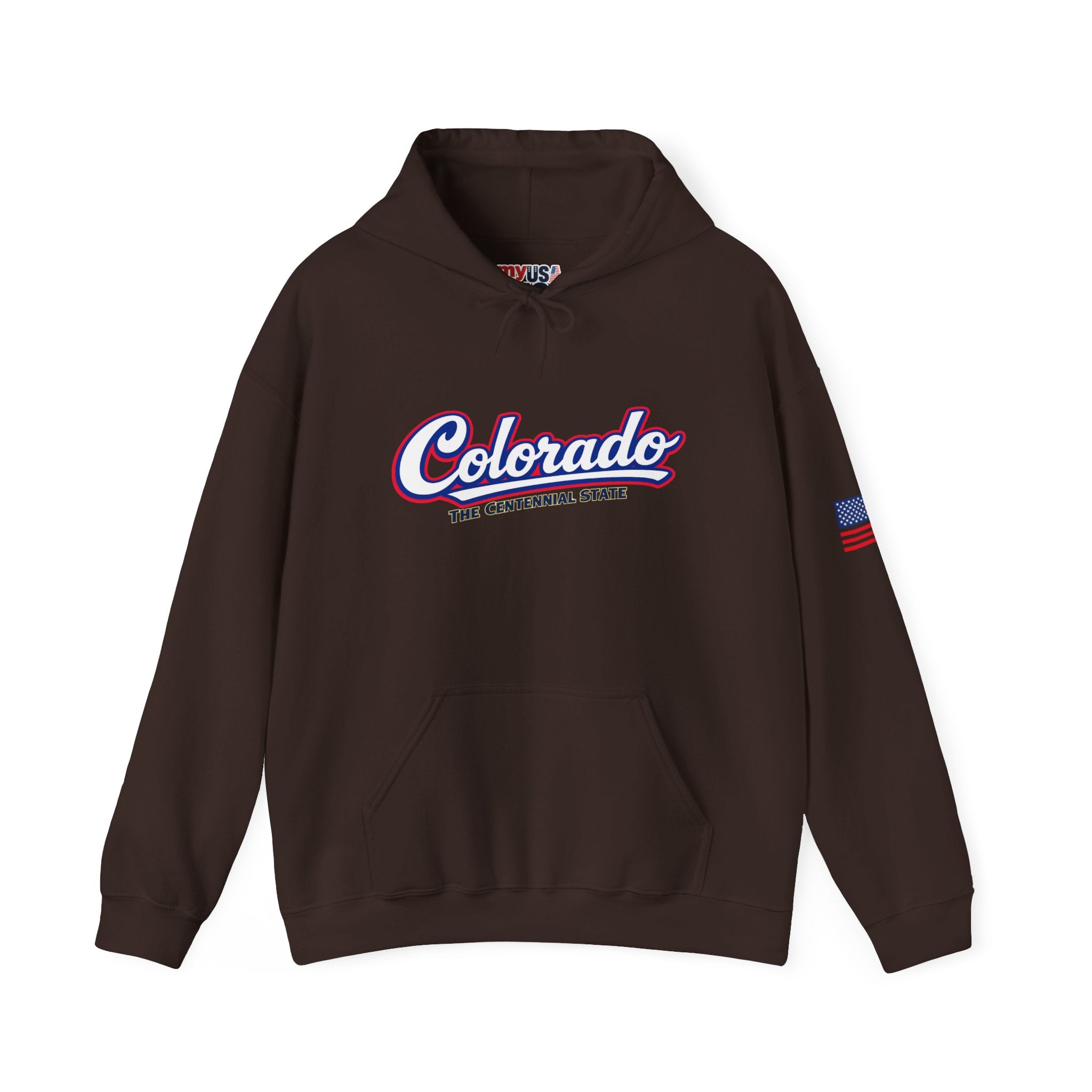 Colorado The Centennial State Heavy Blend Hooded Sweatshirt