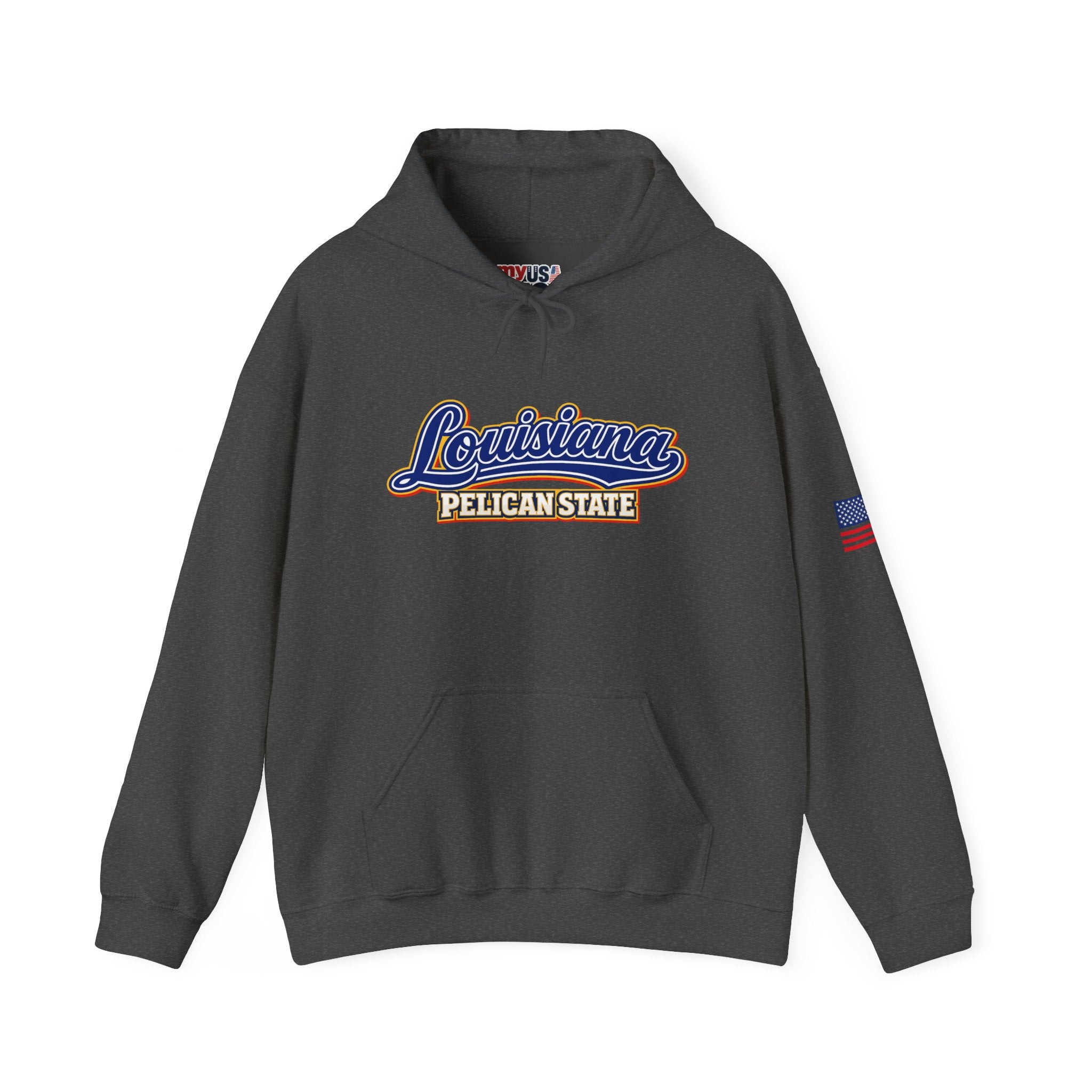 Louisiana Pelican State Heavy Blend Hooded Sweatshirt
