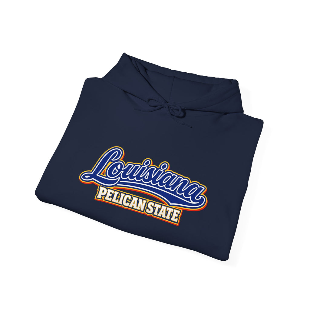 Louisiana Pelican State Heavy Blend Hooded Sweatshirt
