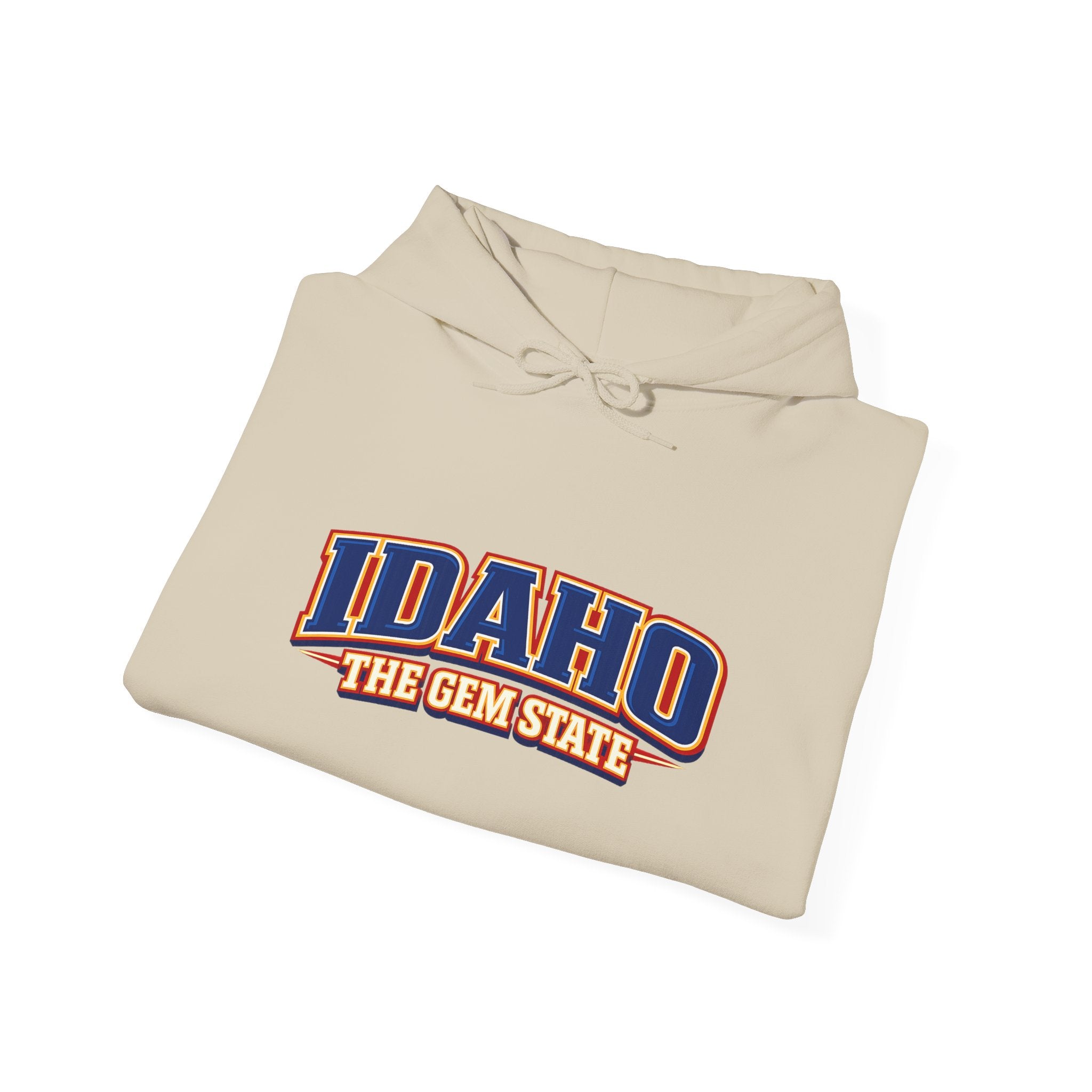 Idaho The Gem State Heavy Blend Hooded Sweatshirt