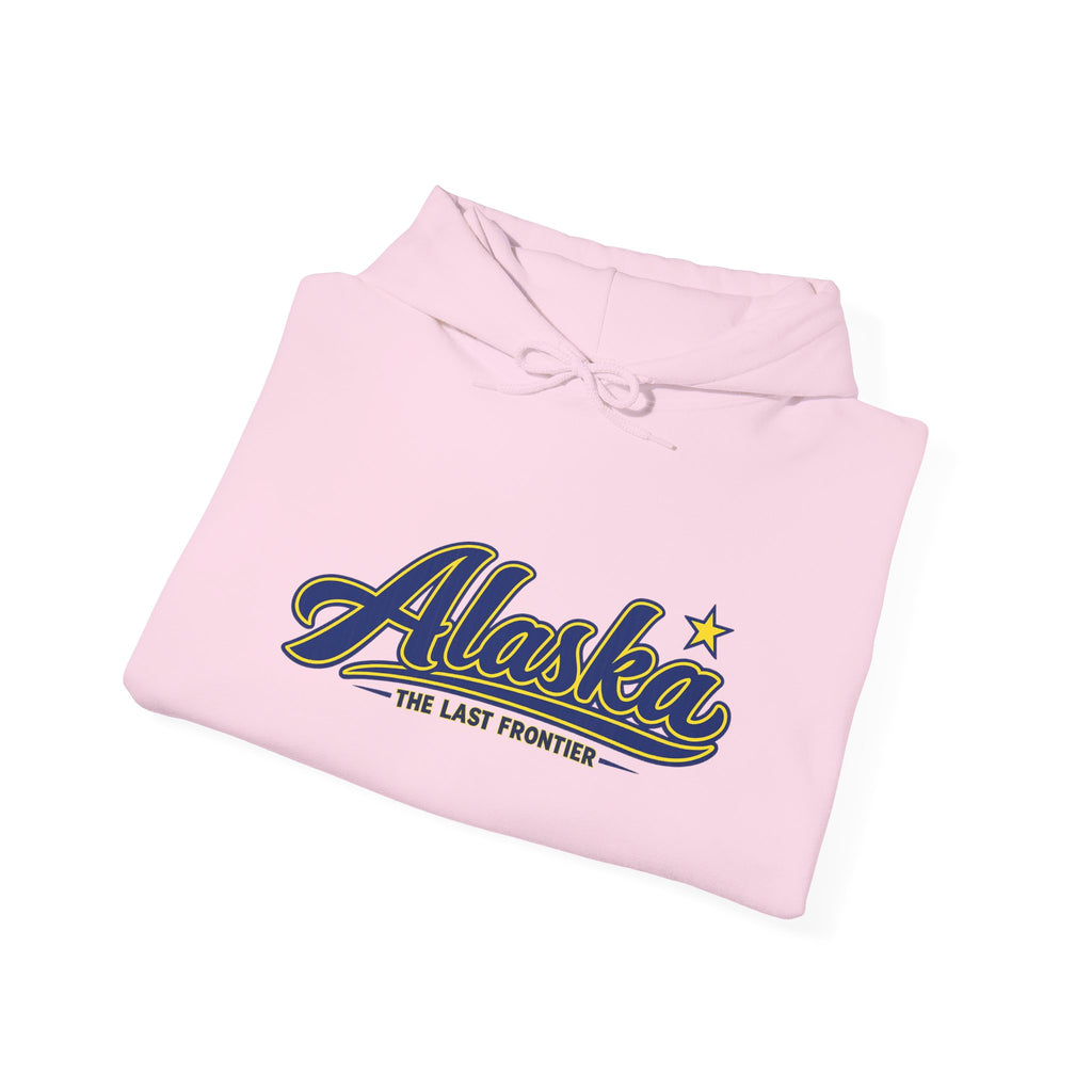 Alaska The Last Frontier Heavy Blend Hooded Sweatshirt