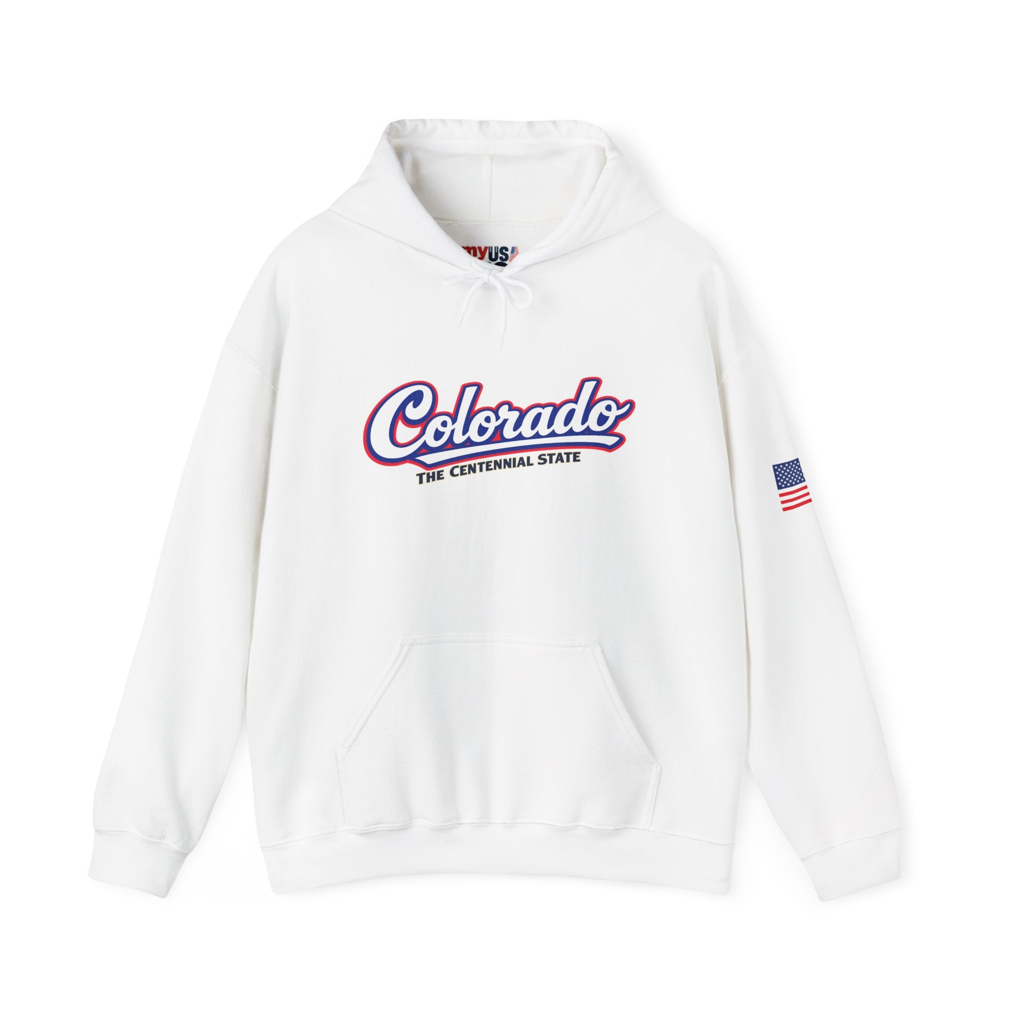 Colorado The Centennial State Heavy Blend Hooded Sweatshirt