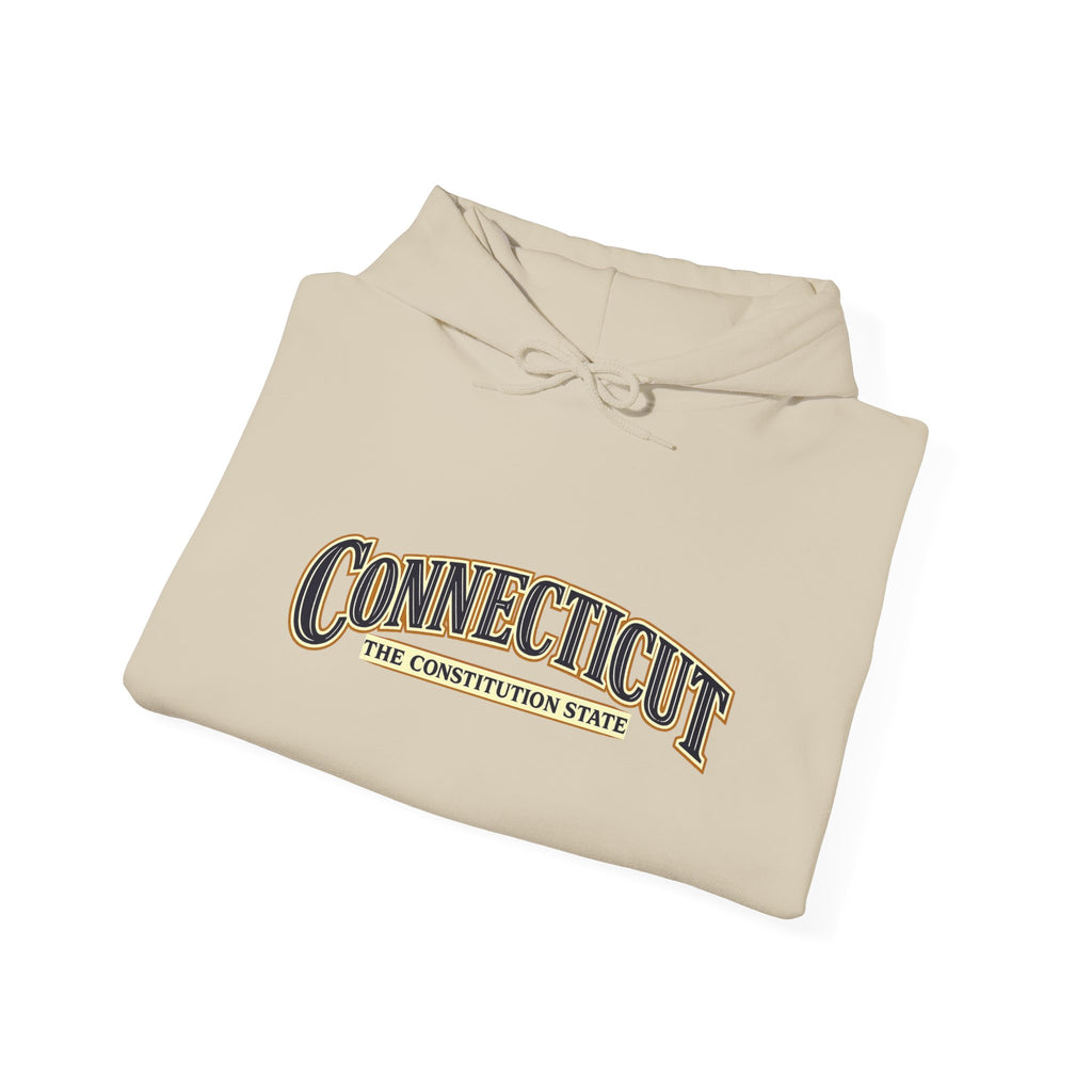 Connecticut The Constitution State Heavy Blend Hooded Sweatshirt