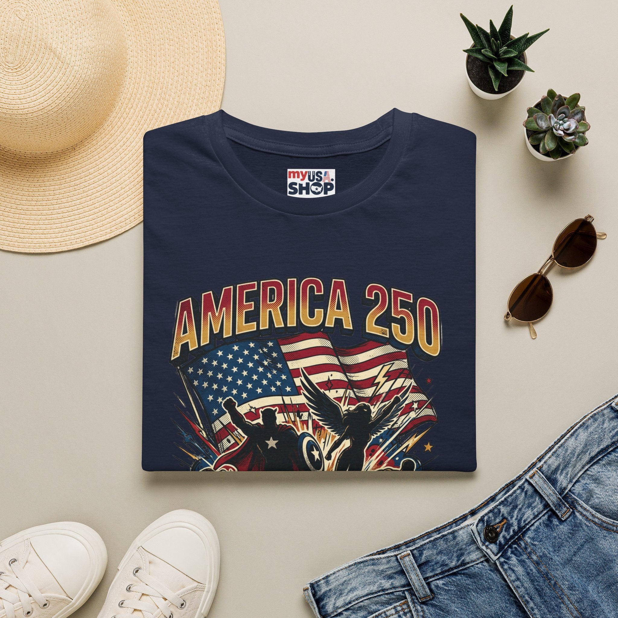 America 250 Unisex Softstyle T-Shirt - Celebrate 250 Years of American Freedom Pop Culture