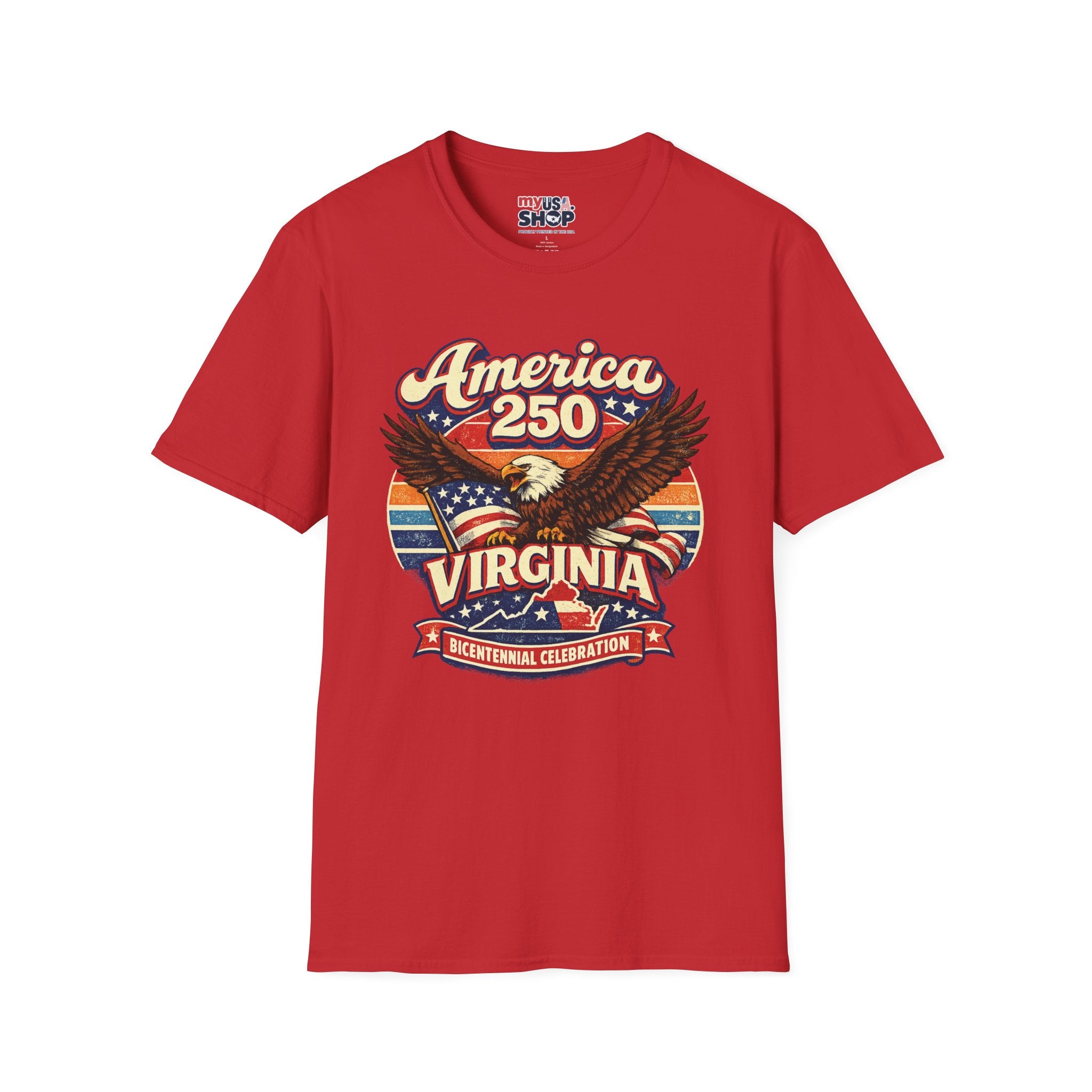 America 250 - Eagle Virginia Design Tee