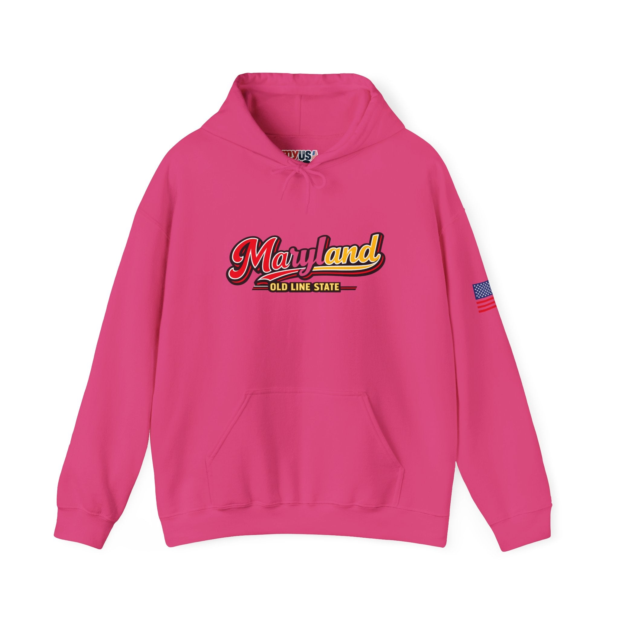 Maryland Old Line State Heavy Blend Hooded Sweatshirt