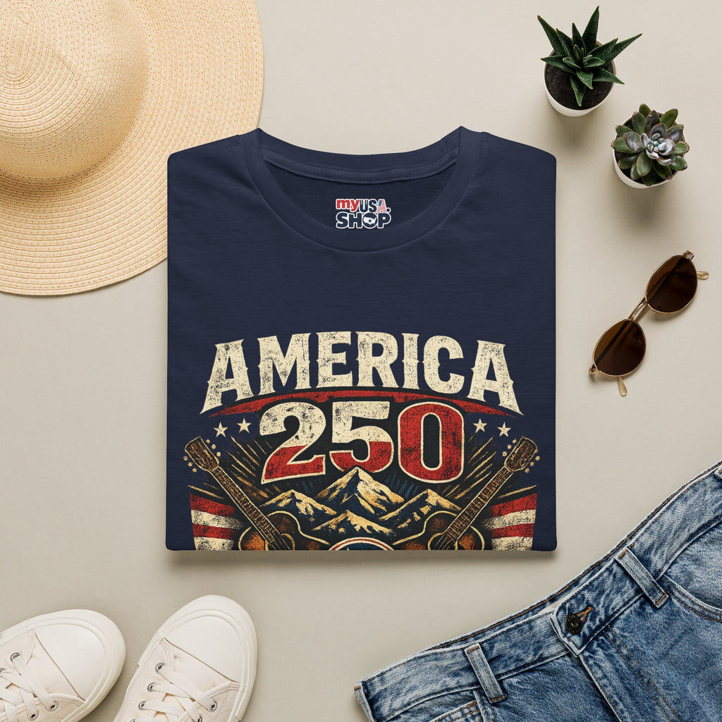 America 250 Tennessee T-Shirt — Tennessee Proud Since 1796 Graphic Tee