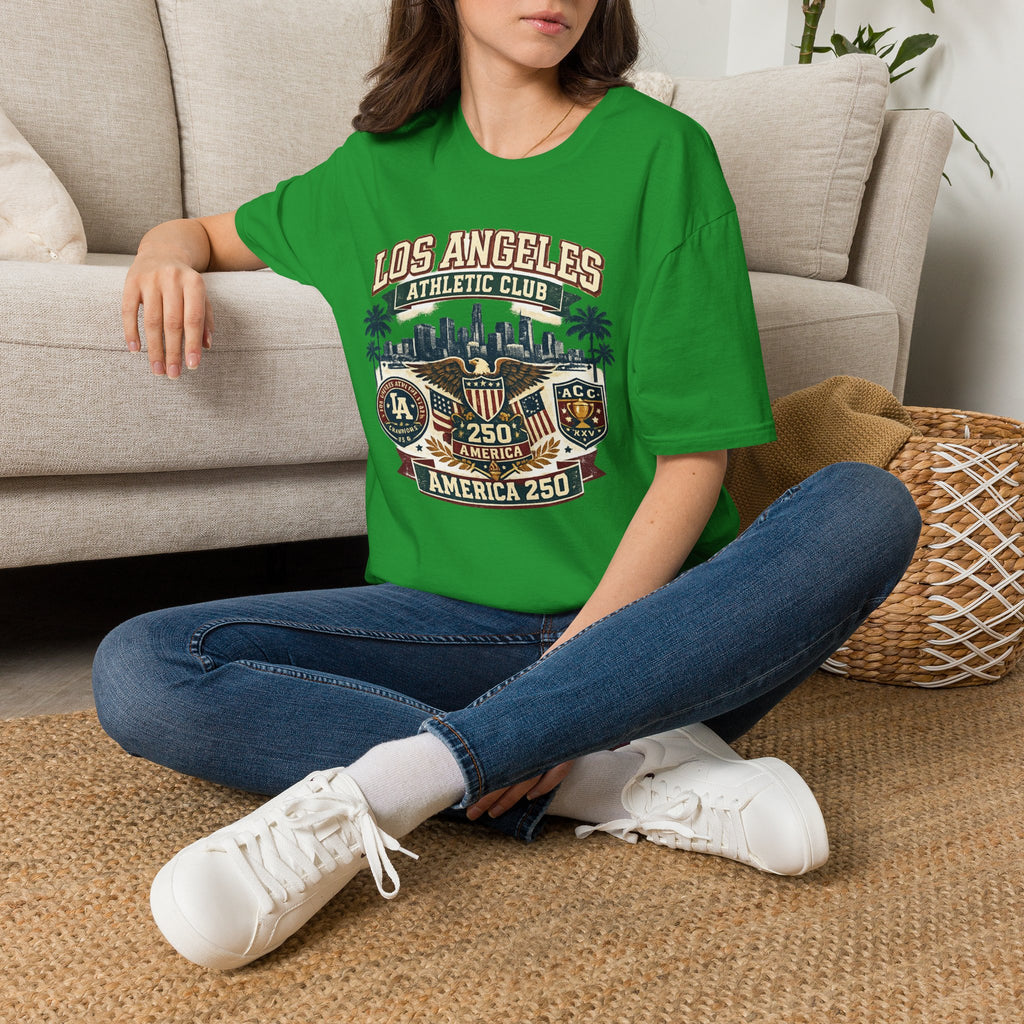 America 250 Los Angeles California La Athletic Club Tee