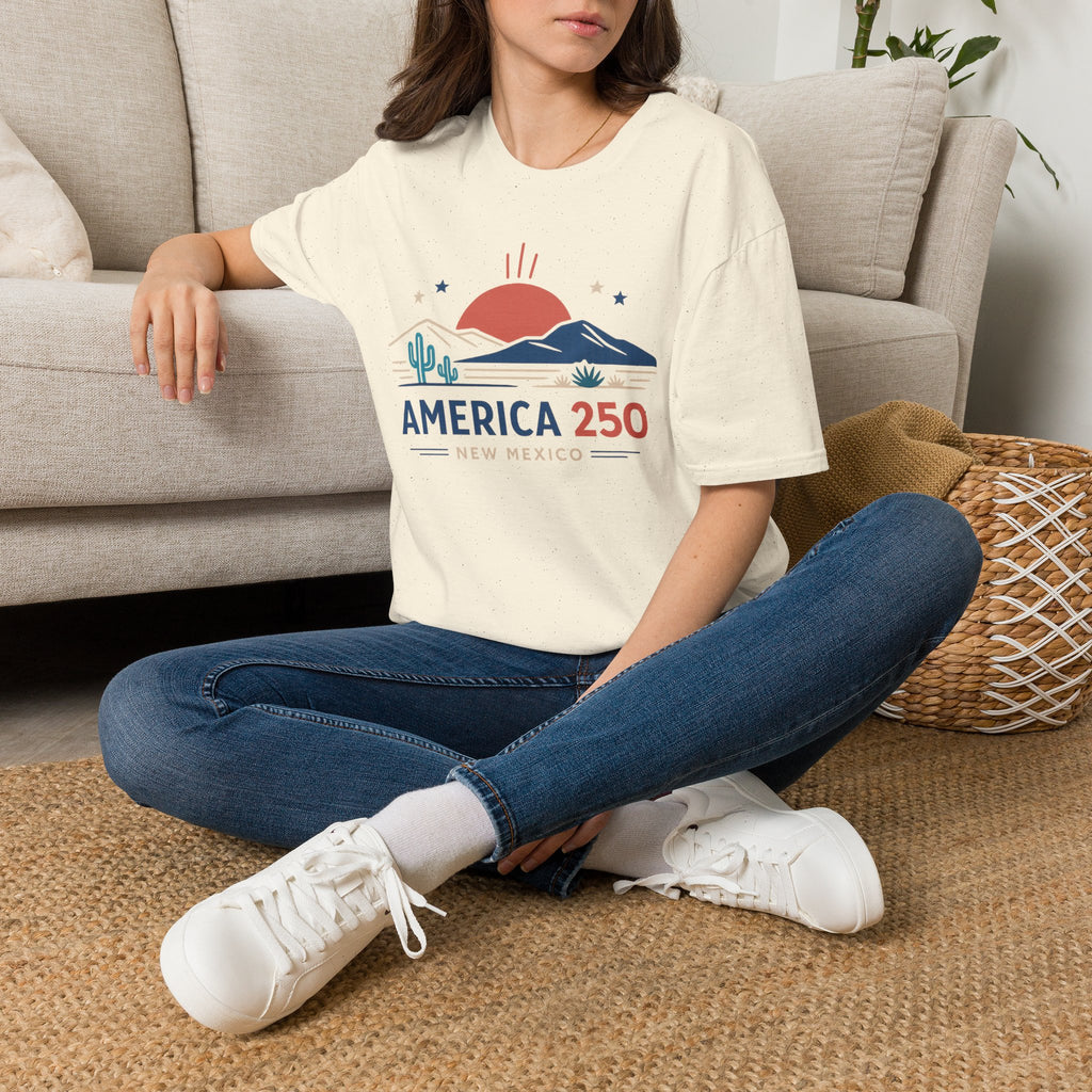 America 250 T-Shirt — New Mexico Desert Sunrise Graphic Tee