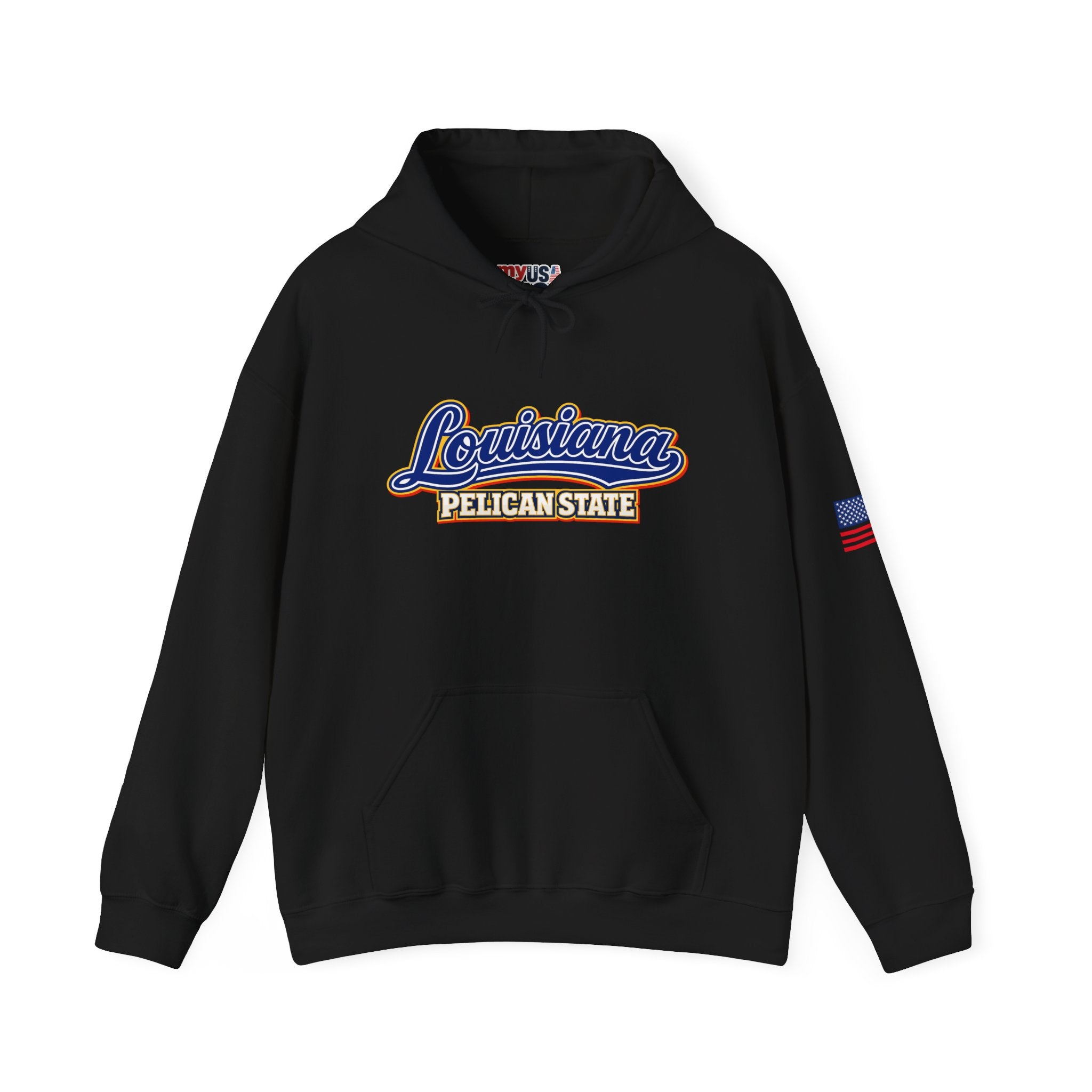 Louisiana Pelican State Heavy Blend Hooded Sweatshirt
