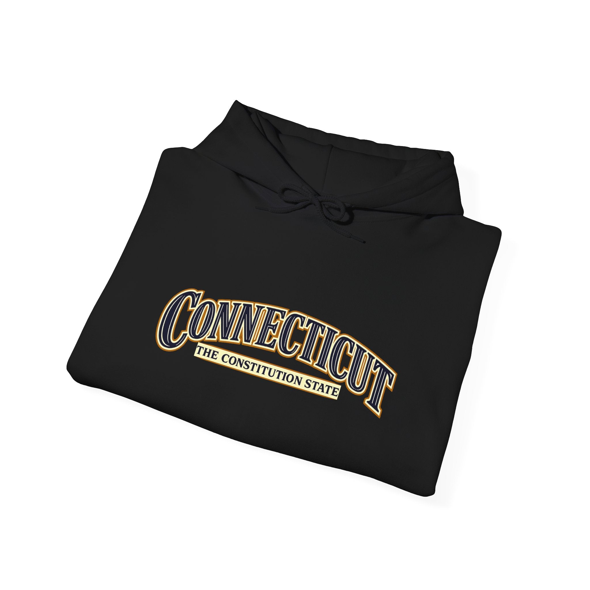 Connecticut The Constitution State Heavy Blend Hooded Sweatshirt