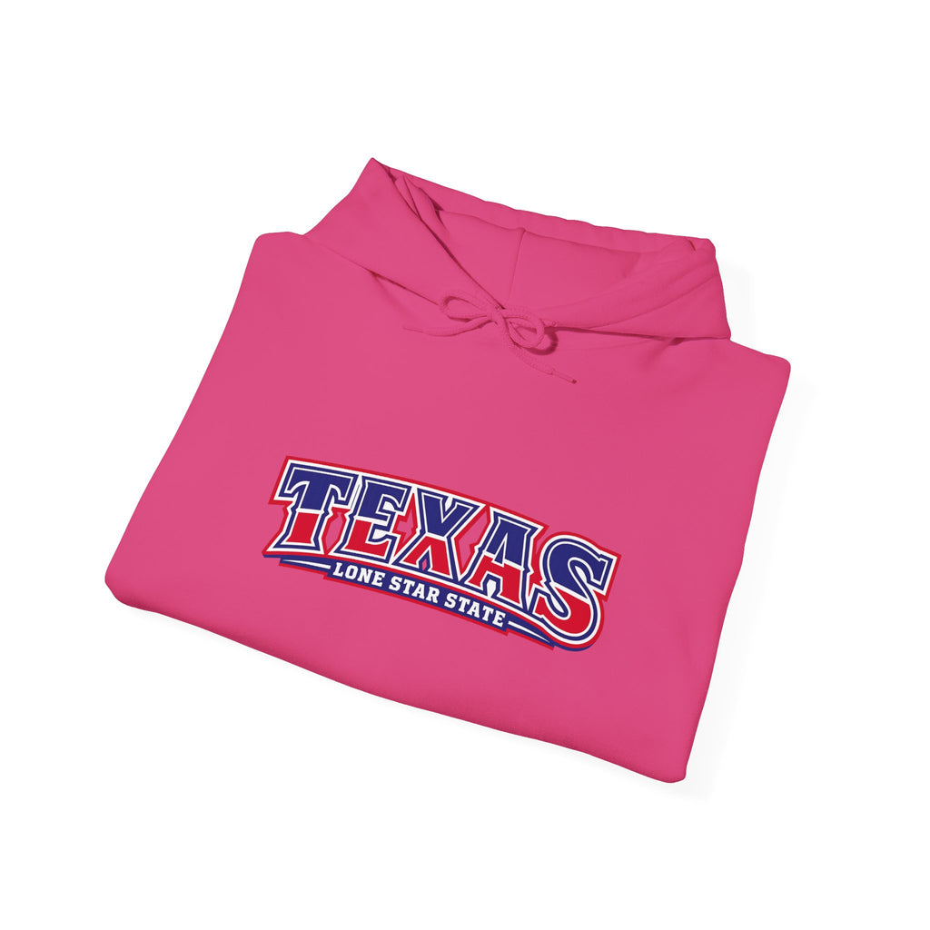 Texas The Lone Star State Heavy Blend Hooded Sweatshirt