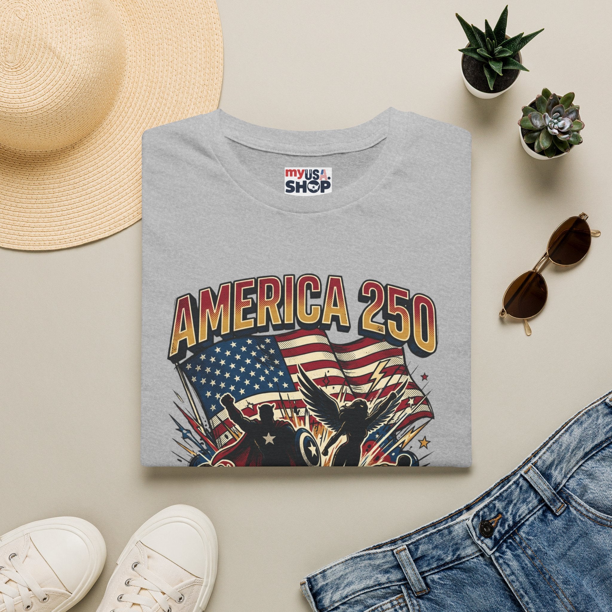America 250 Unisex Softstyle T-Shirt - Celebrate 250 Years of American Freedom Pop Culture