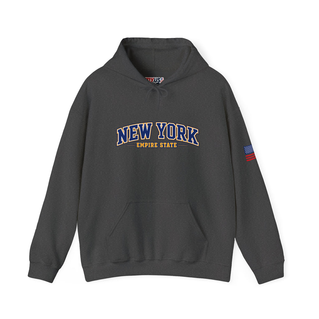 New York Empire State Heavy Blend Hooded Sweatshirt