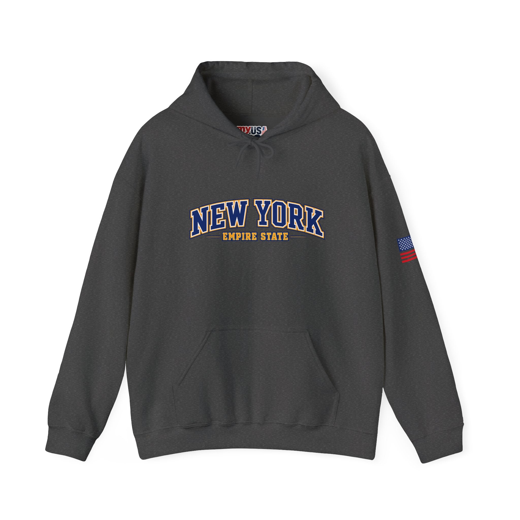 New York Empire State Heavy Blend Hooded Sweatshirt