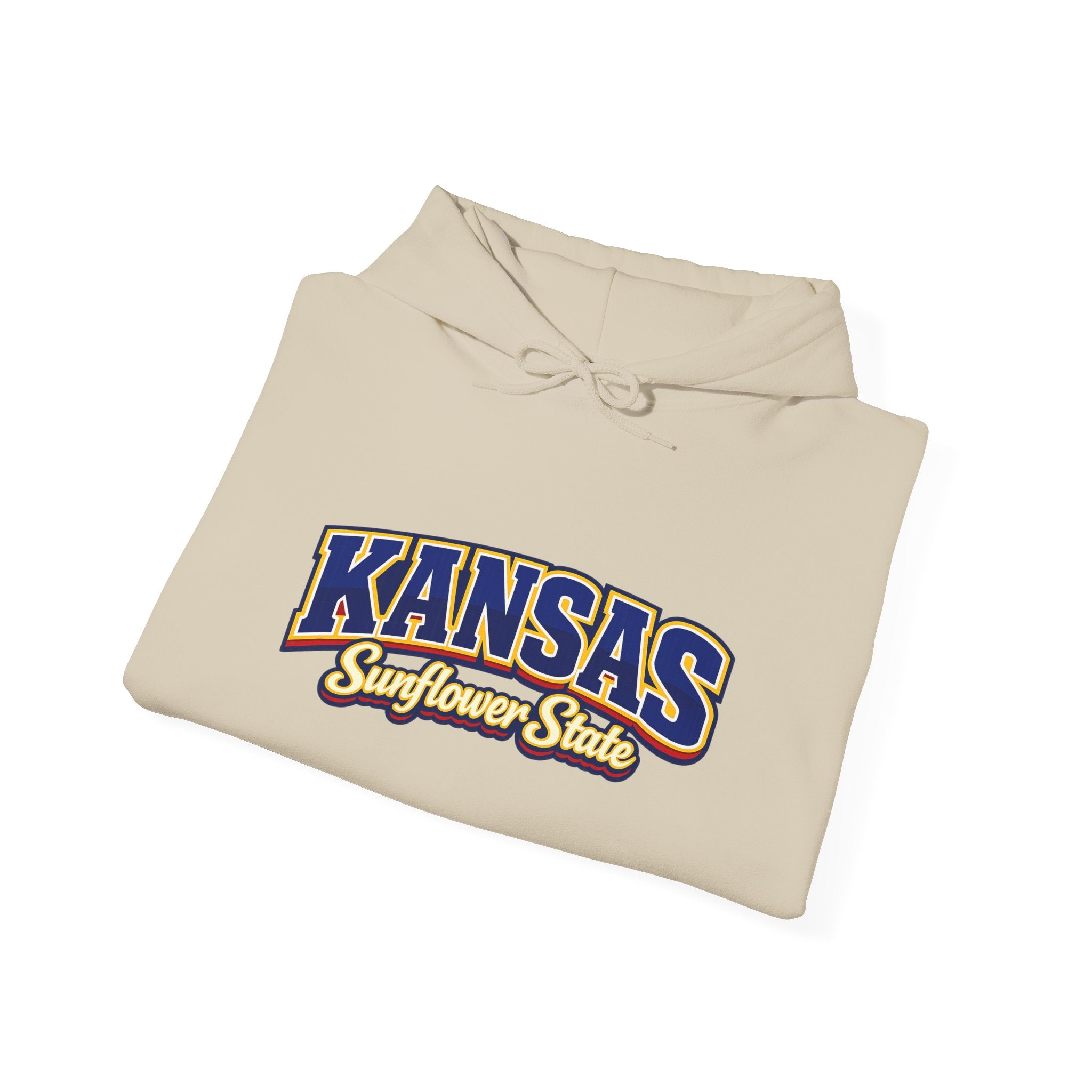 Kansas Sunflower State Heavy Blend Hooded Sweatshirt