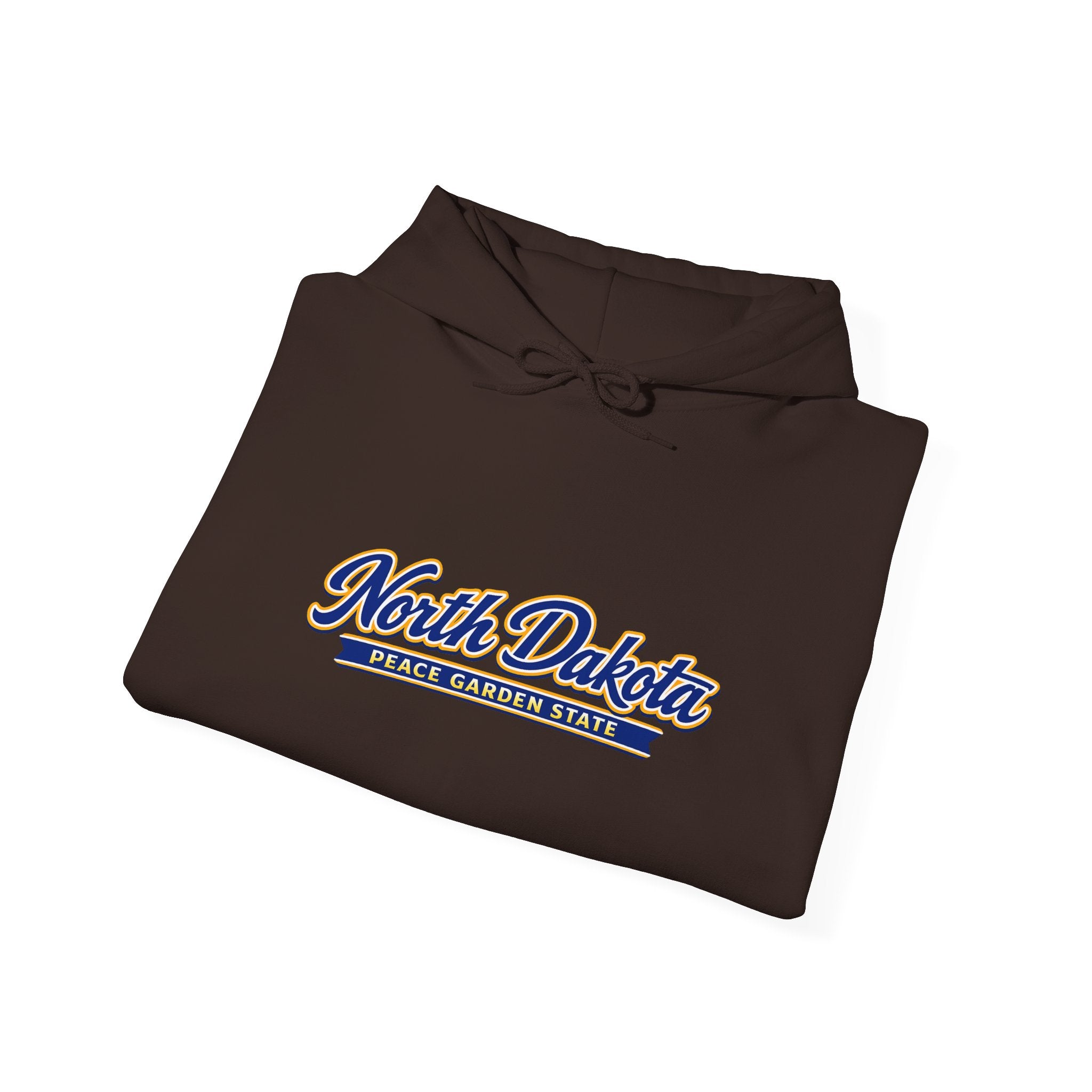 North Dakota Peace Garden State Heavy Blend Hooded Sweatshirt