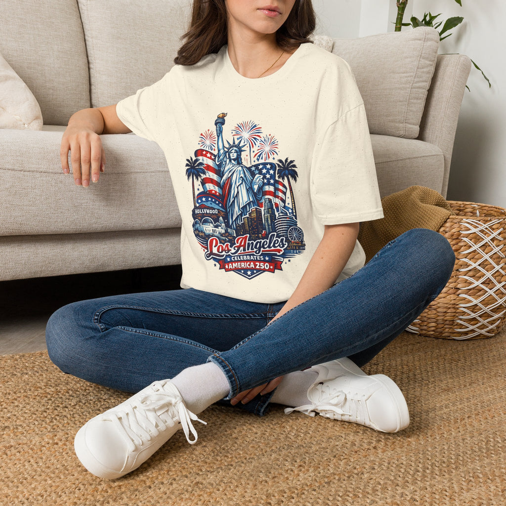 America 250 Statue of Liberty in Los Angeles California Tee