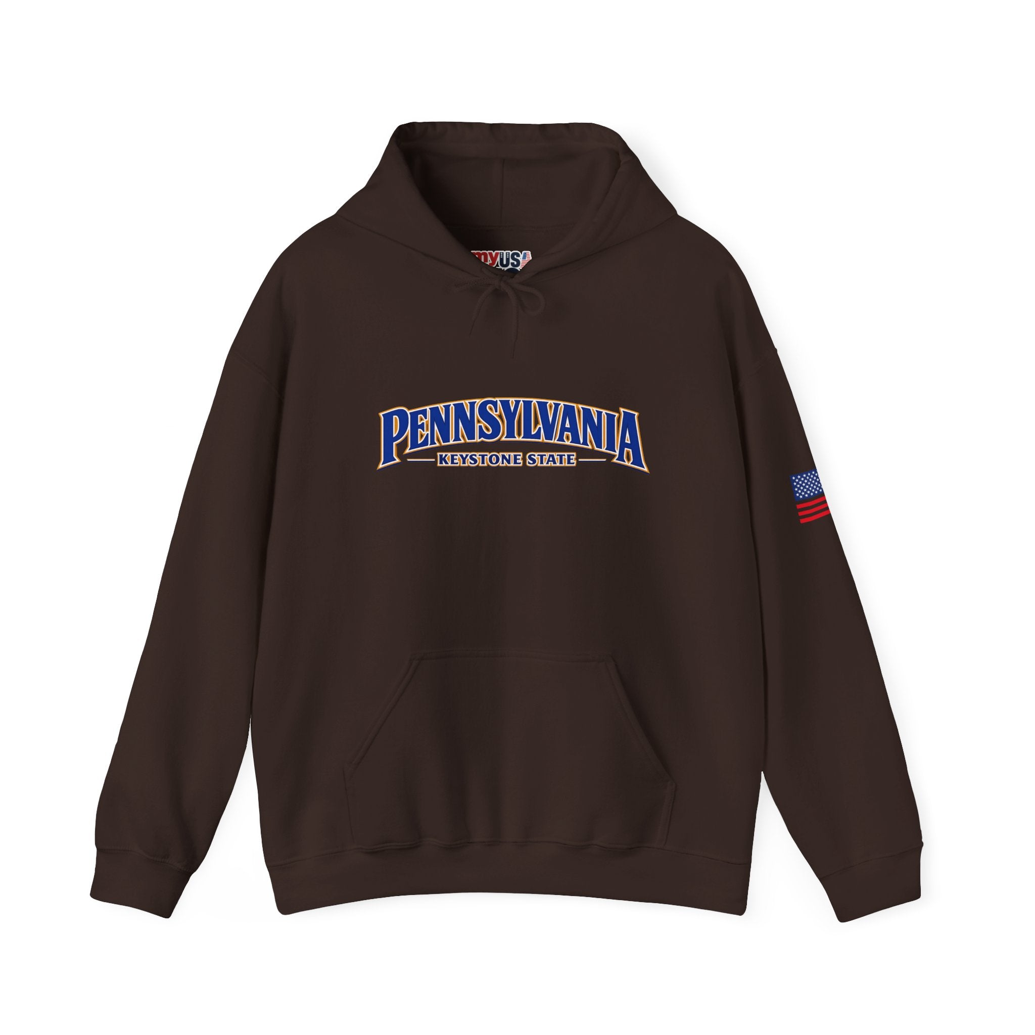 Pennsylvania Keystone State Heavy Blend Hooded Sweatshirt