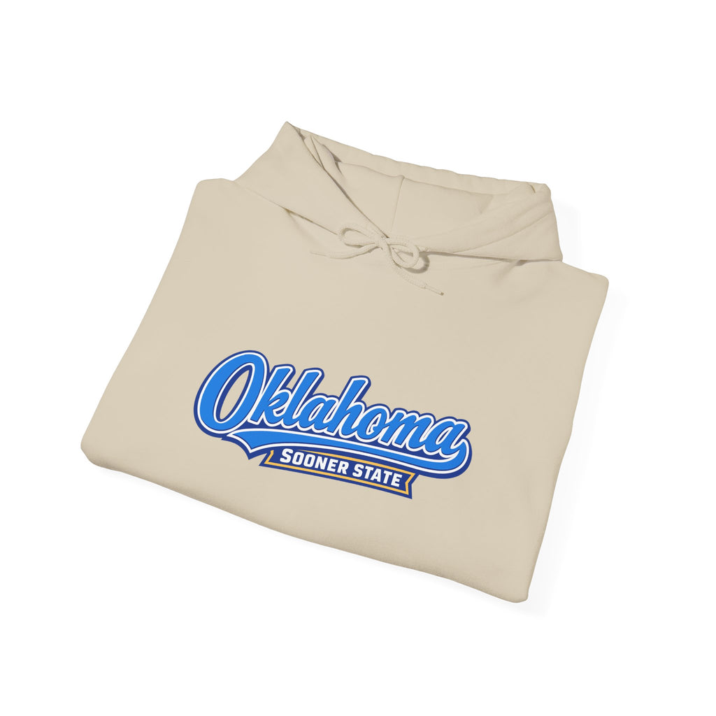 Oklahoma Sooner State Heavy Blend Hooded Sweatshirt