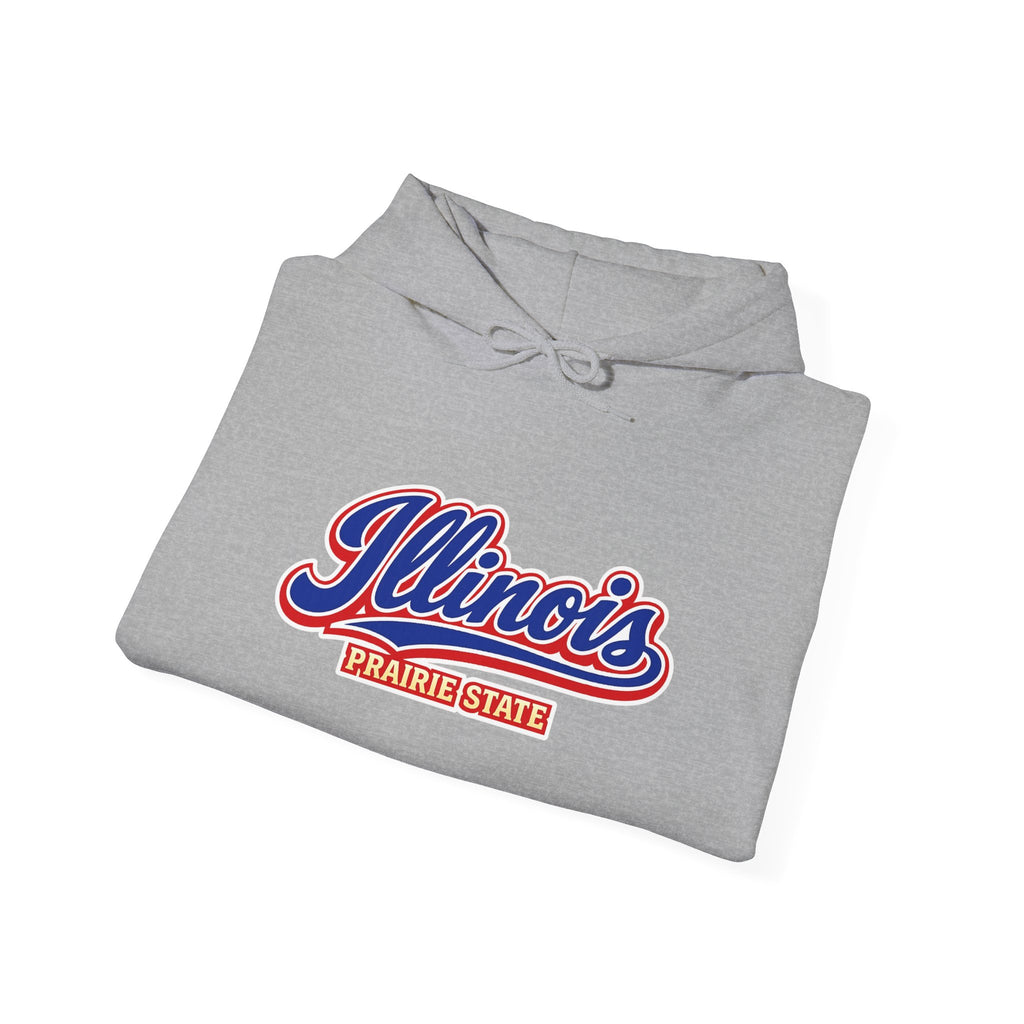 Illinois Prairie State Heavy Blend Hooded Sweatshirt