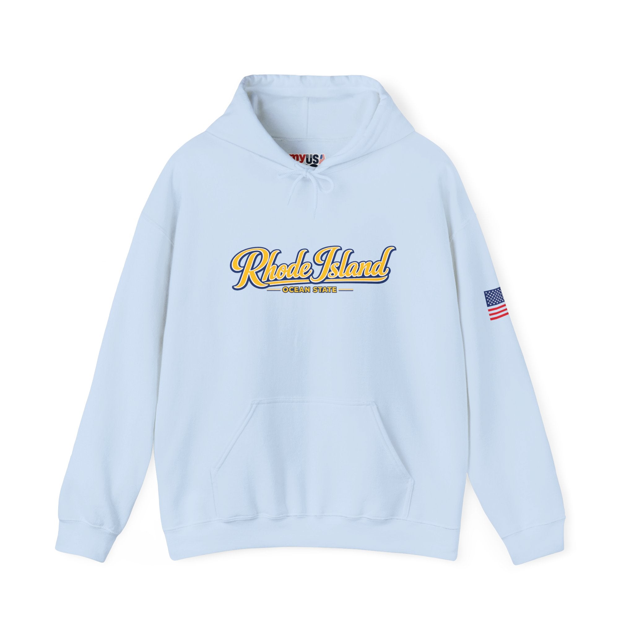 Rhode Island Ocean State Heavy Blend Hooded Sweatshirt