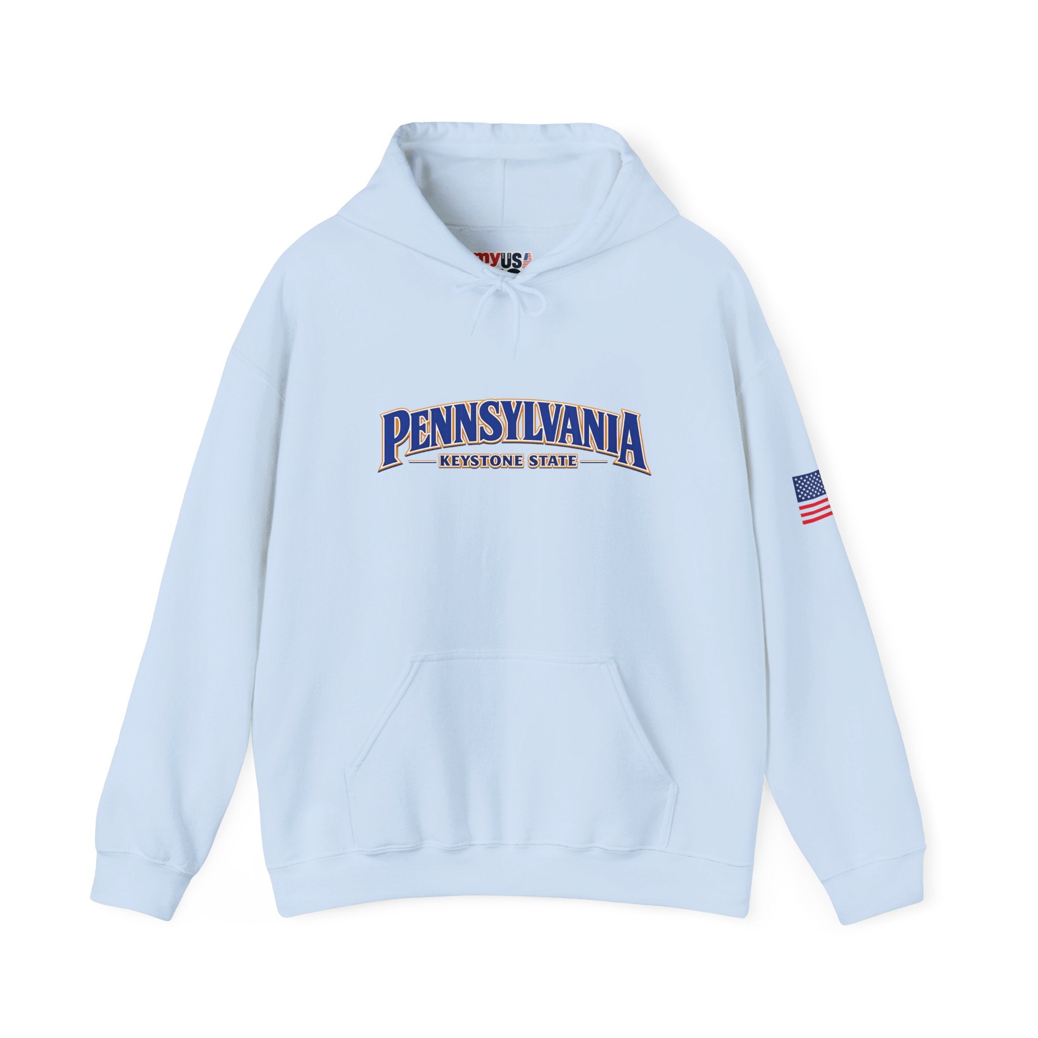 Pennsylvania Keystone State Heavy Blend Hooded Sweatshirt