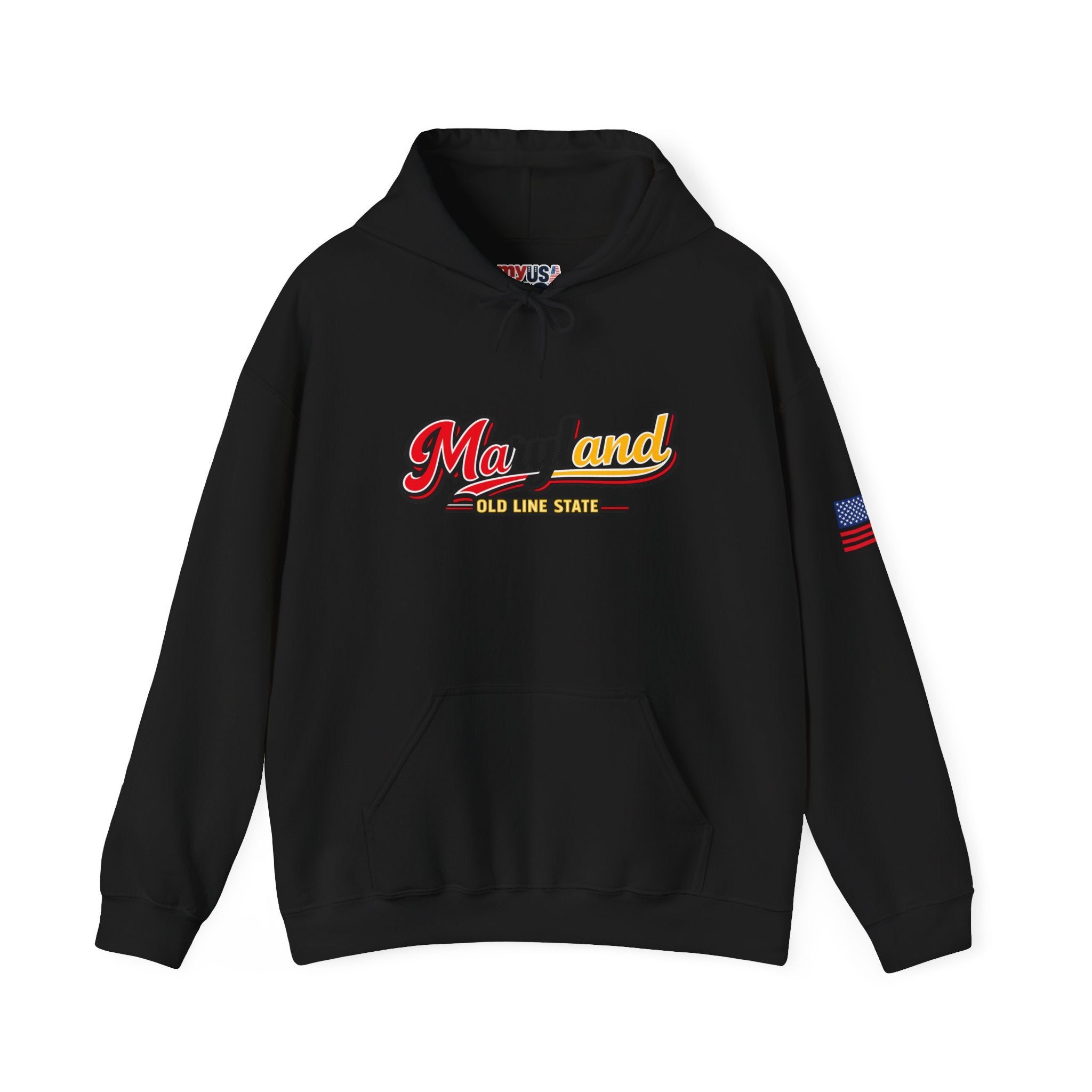 Maryland Old Line State Heavy Blend Hooded Sweatshirt