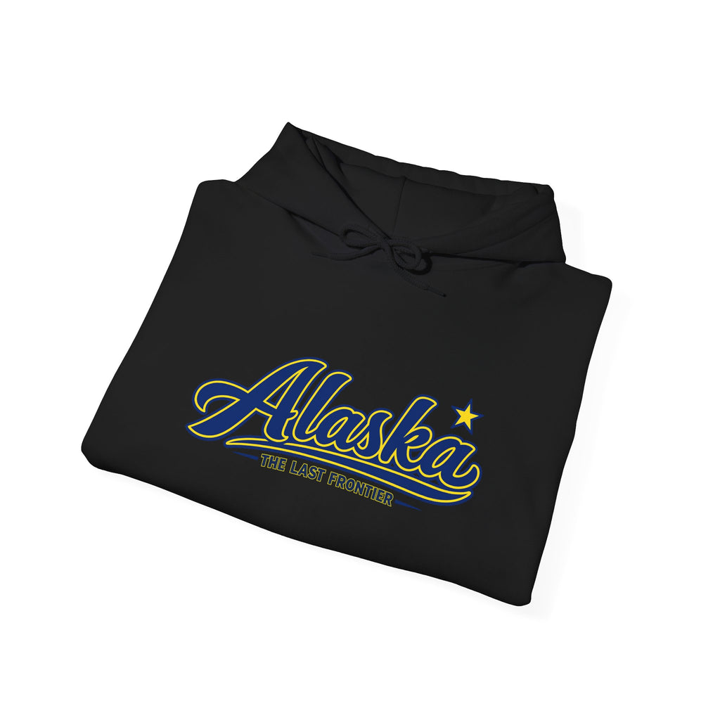 Alaska The Last Frontier Heavy Blend Hooded Sweatshirt