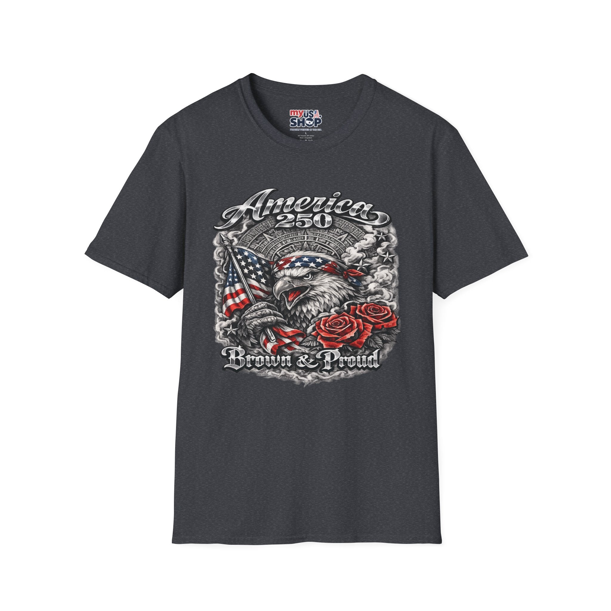 America 250 Eagle Flag — Born & Proud Patriotic