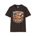 America 250 Utah Shirt — Patriotic Desert Eagle Graphic Tee