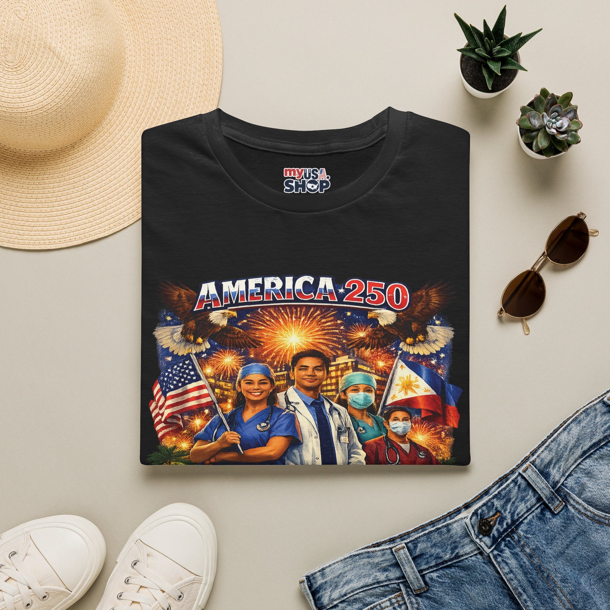 America 250 Filipino Americans — Patriotic USA Celebration
