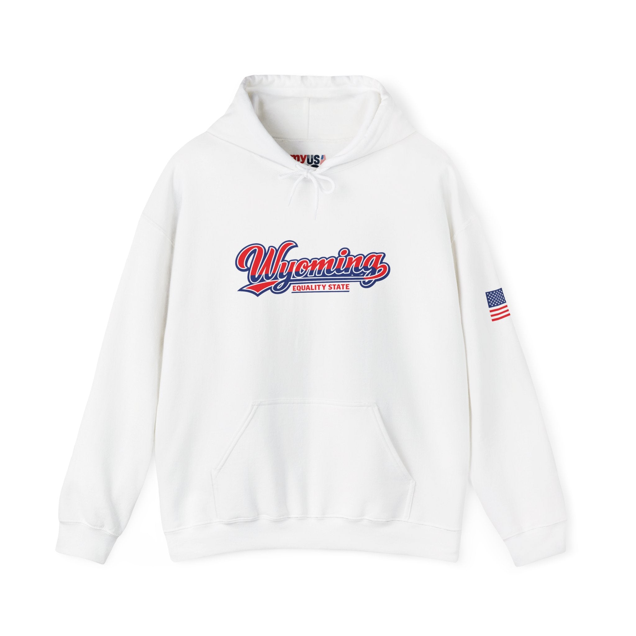 Wyoming Equality State Heavy Blend Hooded Sweatshirt