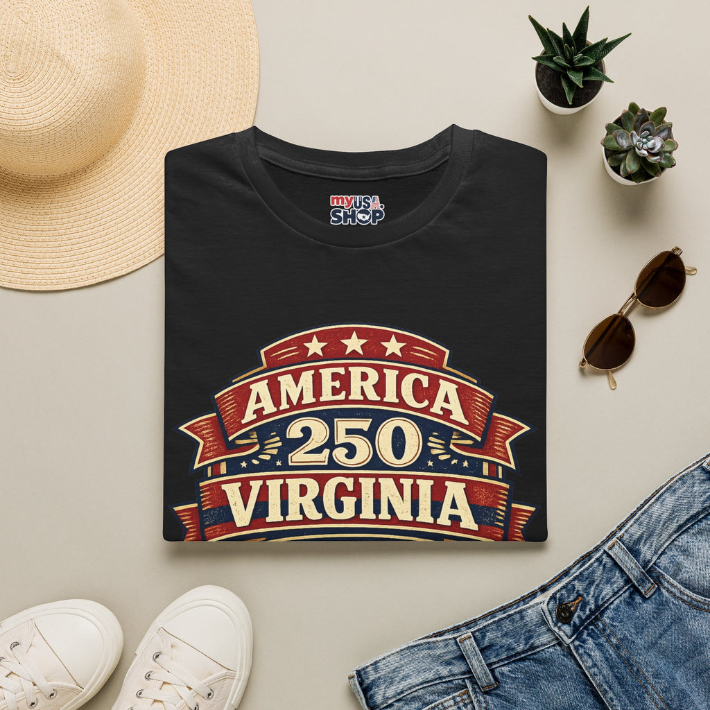 American 250 Virgnia Tee Birthplace of the Nation Design