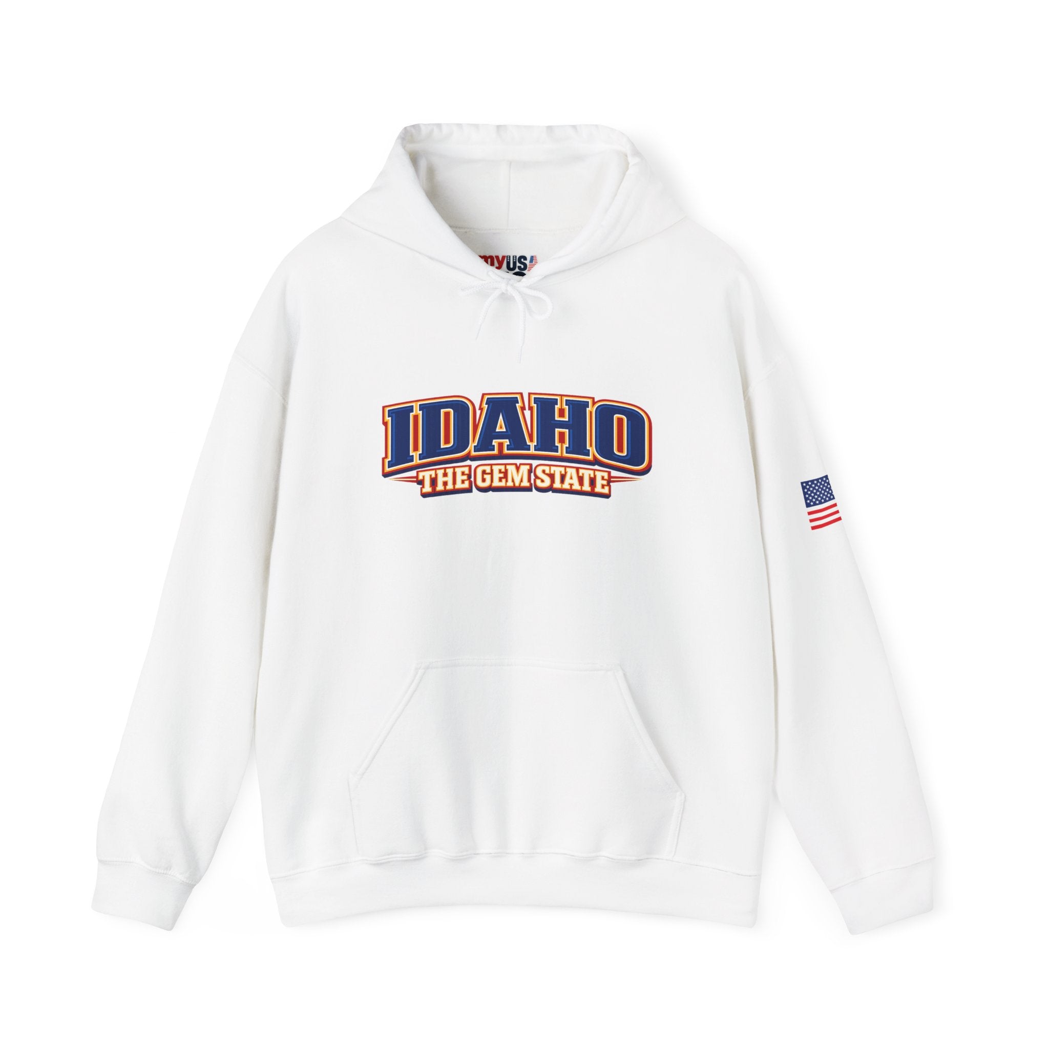 Idaho The Gem State Heavy Blend Hooded Sweatshirt