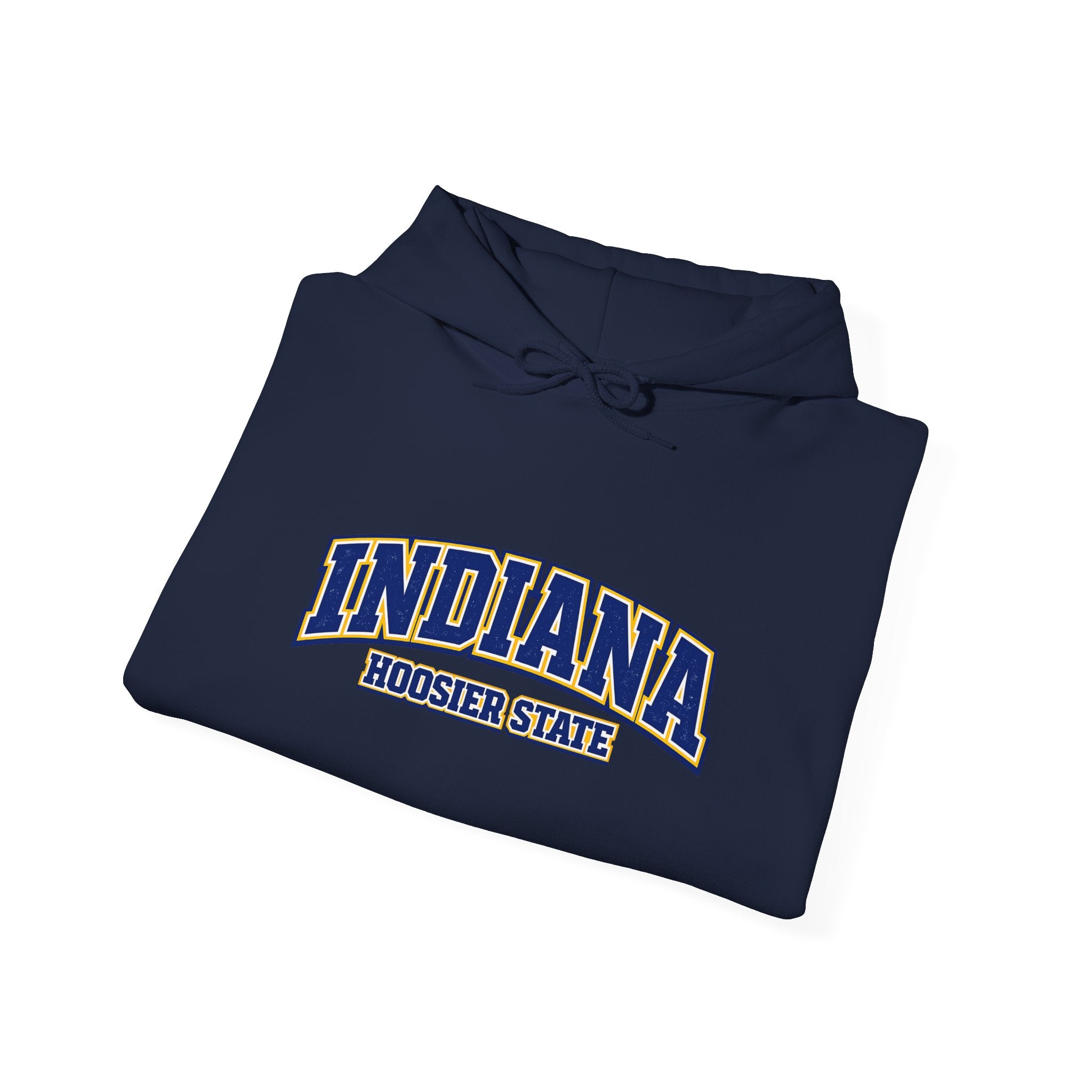 Indiana Hoosier State Heavy Blend Hooded Sweatshirt